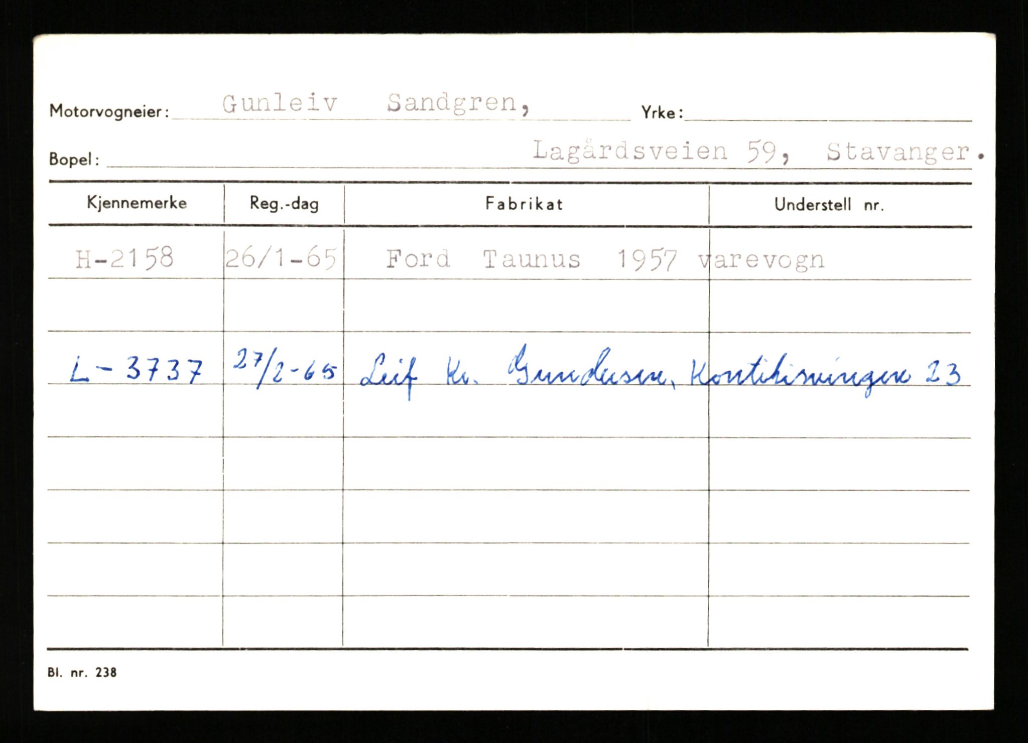 Stavanger trafikkstasjon, AV/SAST-A-101942/0/G/L0001: Registreringsnummer: 0 - 5782, 1930-1971, p. 1477