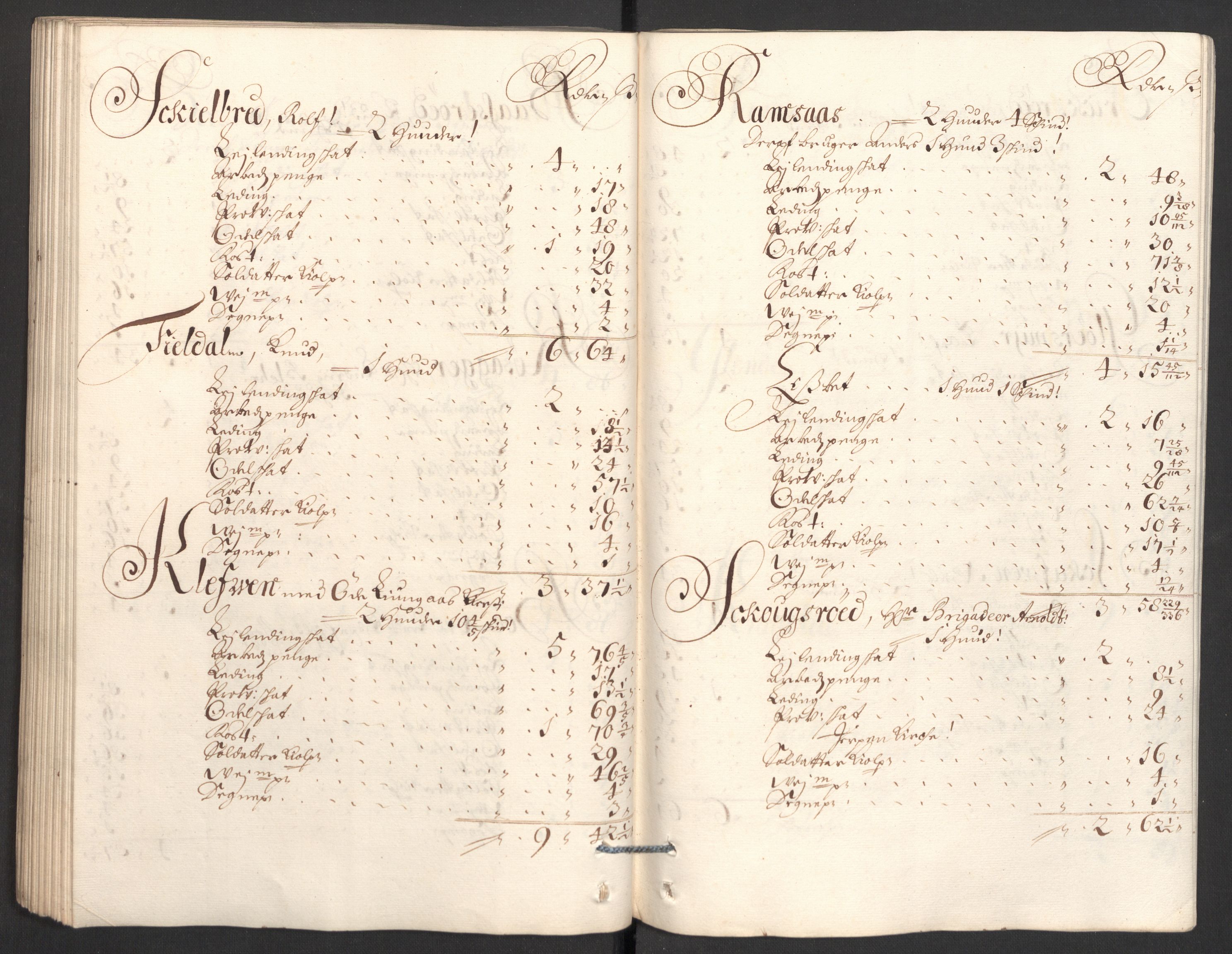 Rentekammeret inntil 1814, Reviderte regnskaper, Fogderegnskap, AV/RA-EA-4092/R36/L2099: Fogderegnskap Øvre og Nedre Telemark og Bamble, 1698, p. 156