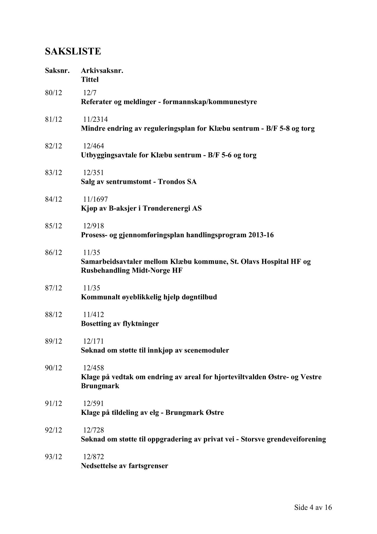 Klæbu Kommune, TRKO/KK/02-FS/L005: Formannsskapet - Møtedokumenter, 2012, p. 2135