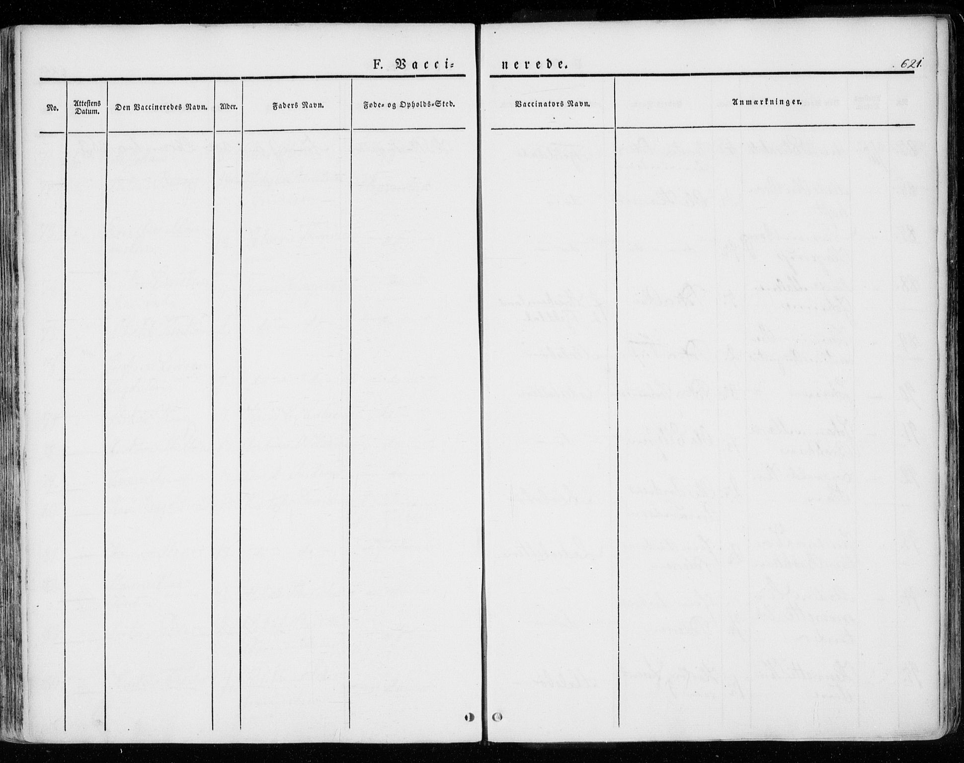 Ministerialprotokoller, klokkerbøker og fødselsregistre - Nordland, AV/SAT-A-1459/872/L1033: Parish register (official) no. 872A08, 1840-1863, p. 621