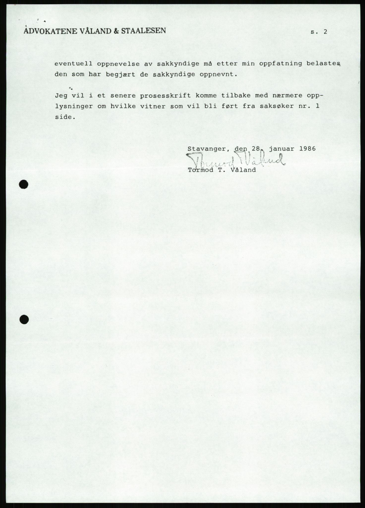 Pa 1503 - Stavanger Drilling AS, AV/SAST-A-101906/Da/L0001: Alexander L. Kielland - Begrensningssak Stavanger byrett, 1986, p. 44