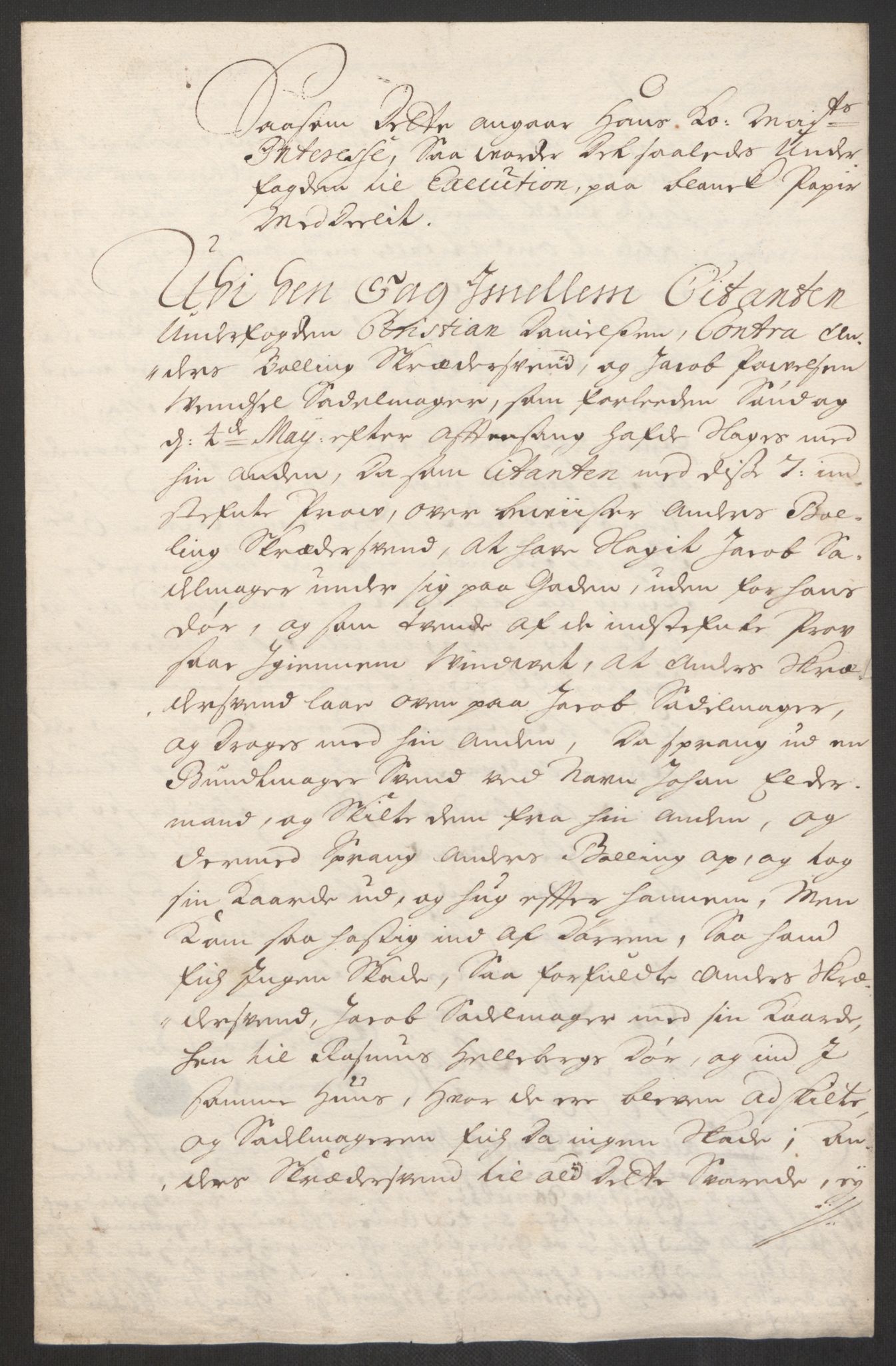Rentekammeret inntil 1814, Reviderte regnskaper, Byregnskaper, AV/RA-EA-4066/R/Rm/L0285: [M18] Sikt og sakefall, 1681-1718, p. 126