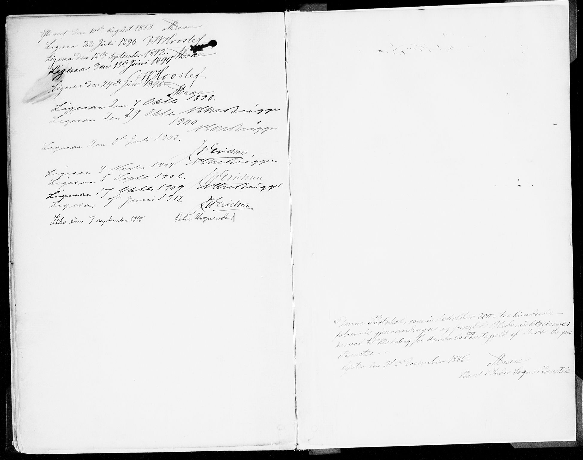 Årdal sokneprestembete, AV/SAB-A-81701: Parish register (official) no. A 5, 1887-1917