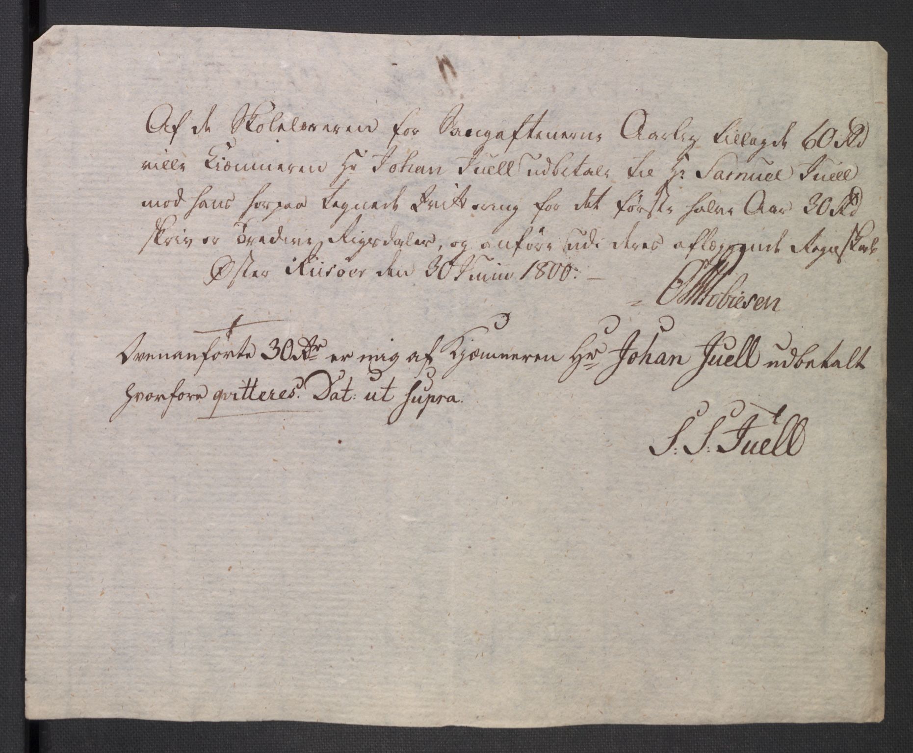 Danske Kanselli 1800-1814, AV/RA-EA-3024/K/Kk/Kka/Kkac/L0235: Kjøpstadregnskap Øster Risør, 1796-1800, p. 1041