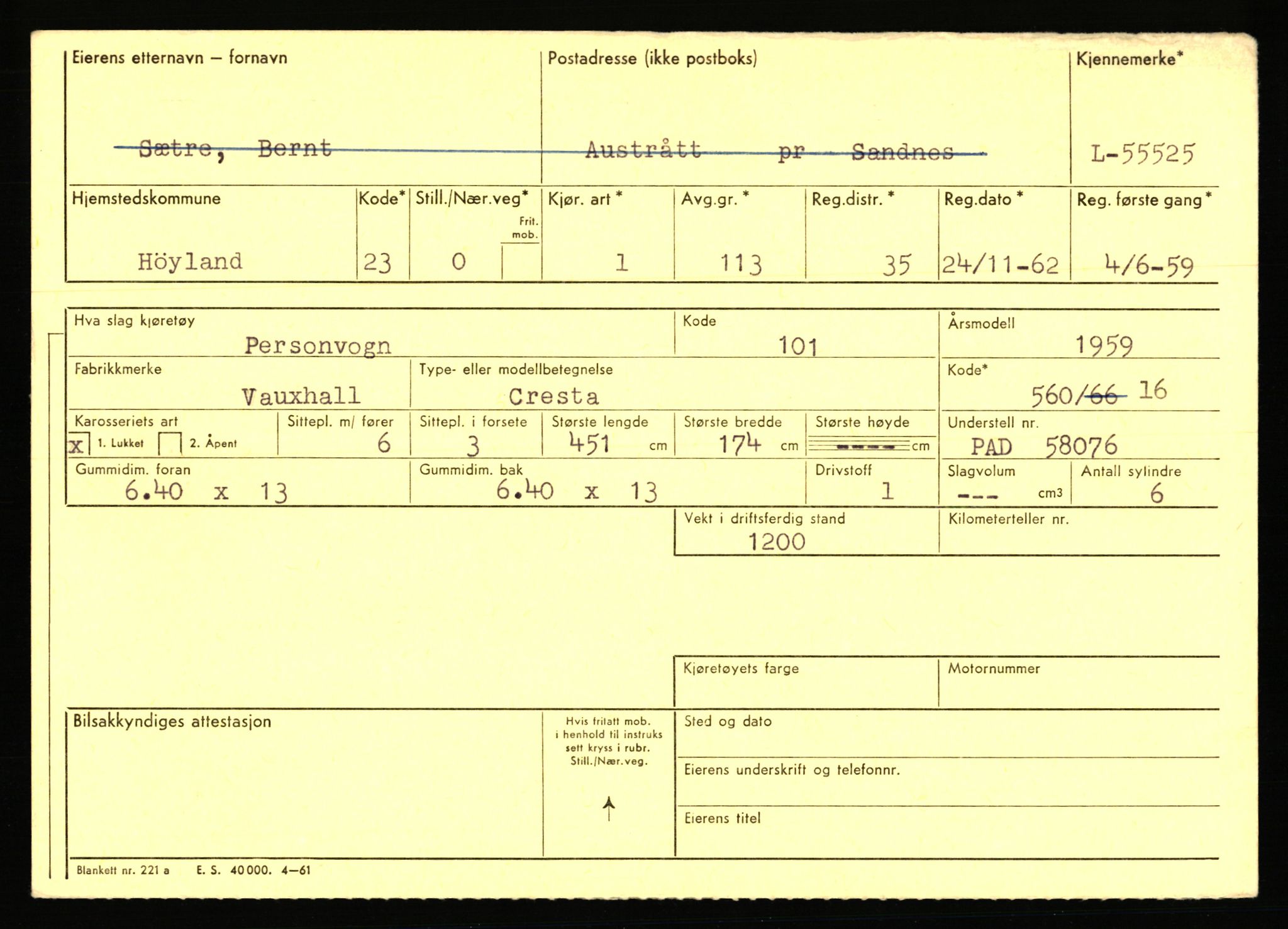 Stavanger trafikkstasjon, AV/SAST-A-101942/0/F/L0054: L-54200 - L-55699, 1930-1971, p. 2499