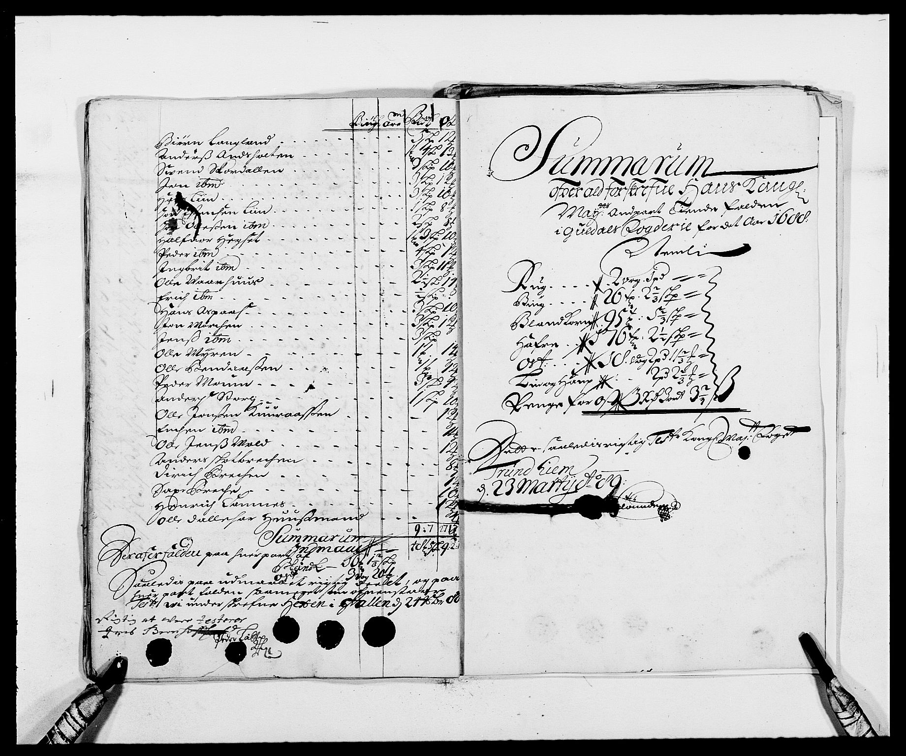 Rentekammeret inntil 1814, Reviderte regnskaper, Fogderegnskap, RA/EA-4092/R59/L3939: Fogderegnskap Gauldal, 1687-1688, p. 298