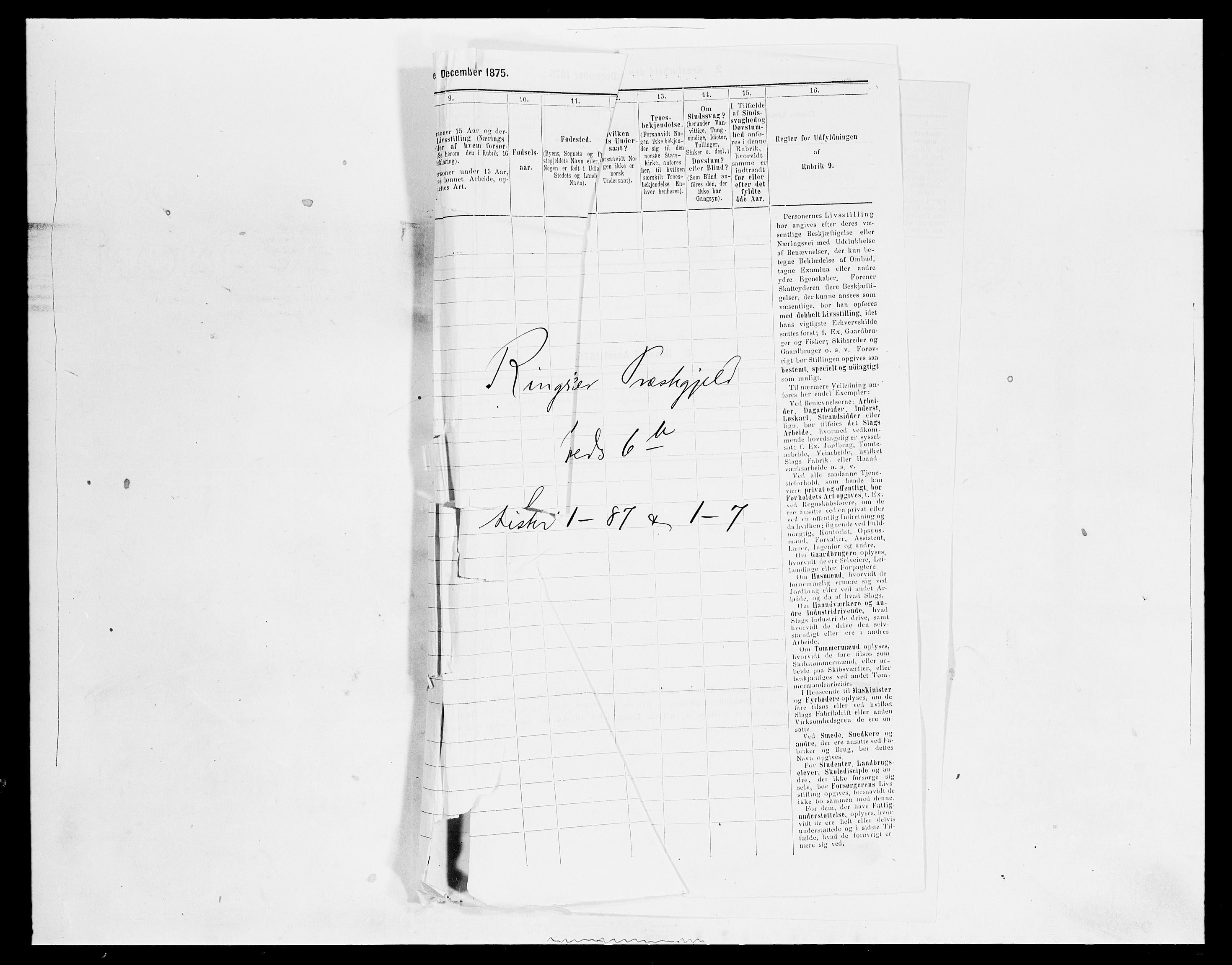 SAH, 1875 census for 0412P Ringsaker, 1875, p. 1208