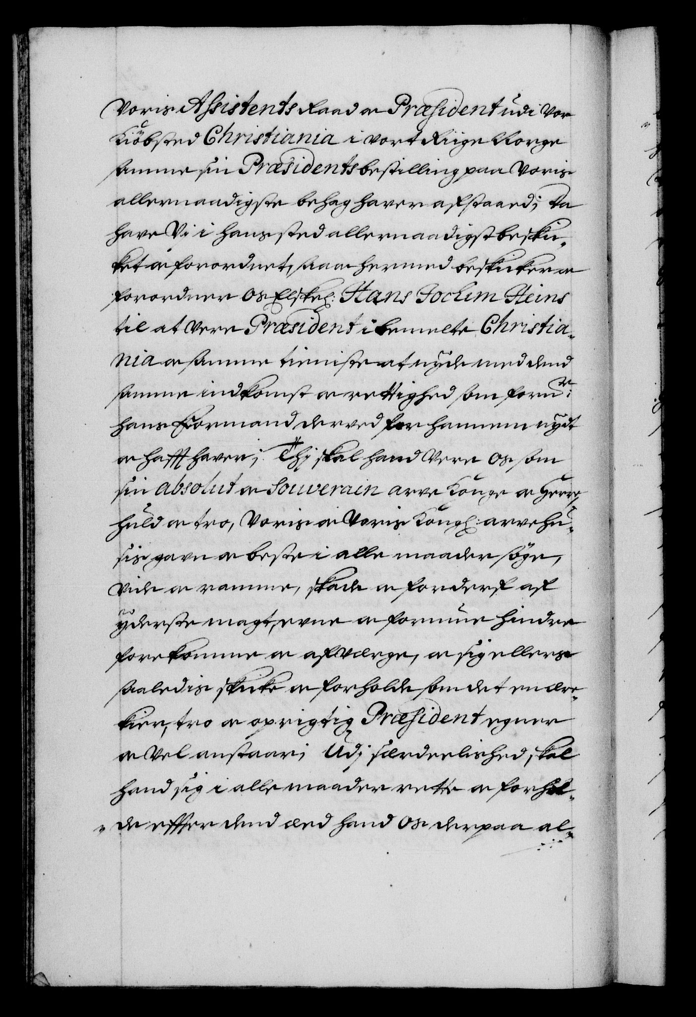 Danske Kanselli 1572-1799, RA/EA-3023/F/Fc/Fca/Fcaa/L0018: Norske registre, 1699-1703, p. 54b