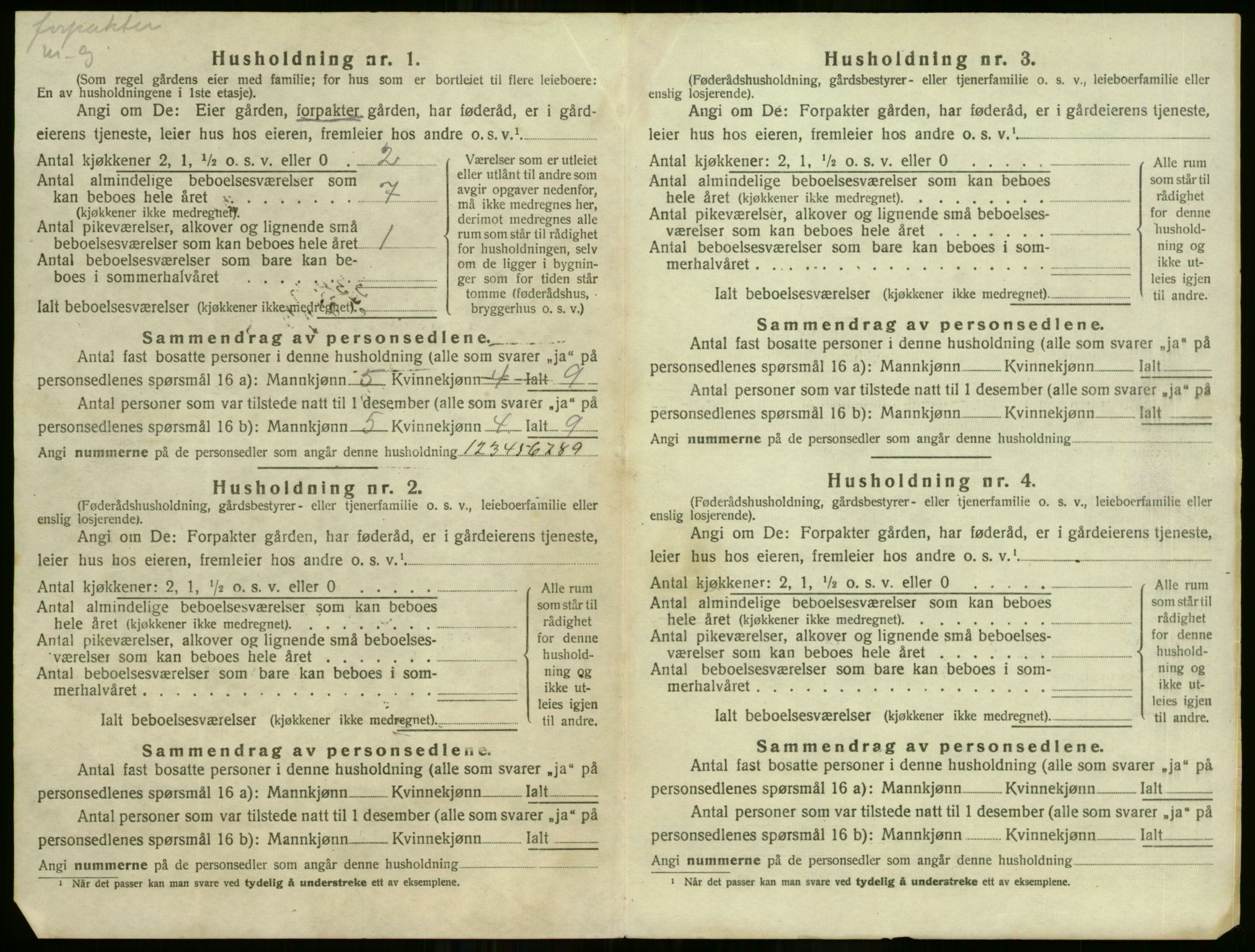 SAO, 1920 census for Setskog, 1920, p. 297