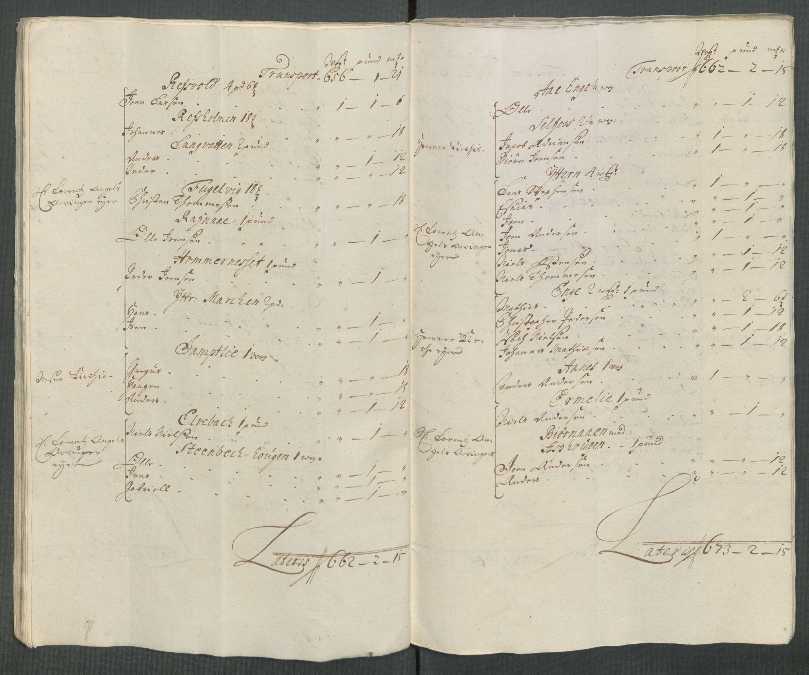 Rentekammeret inntil 1814, Reviderte regnskaper, Fogderegnskap, AV/RA-EA-4092/R65/L4512: Fogderegnskap Helgeland, 1712-1713, p. 38