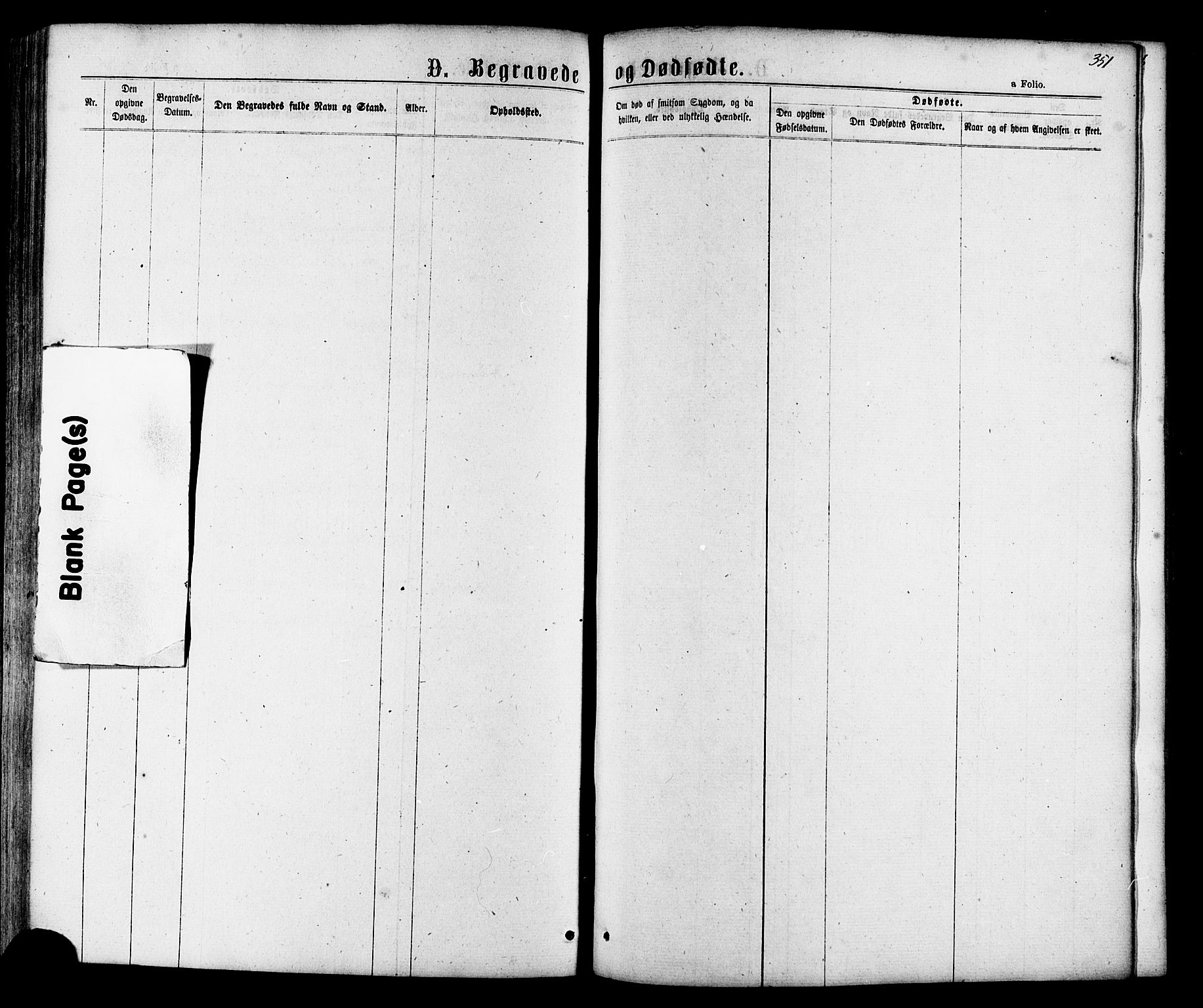 Ministerialprotokoller, klokkerbøker og fødselsregistre - Nordland, AV/SAT-A-1459/801/L0029: Parish register (copy) no. 801C04, 1868-1878, p. 351