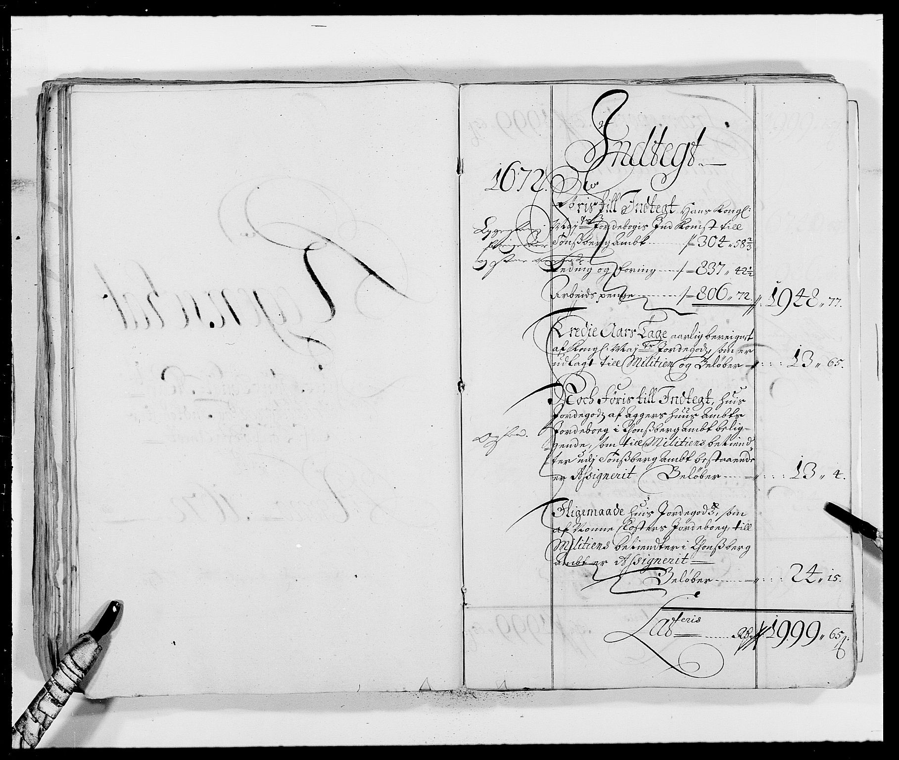 Rentekammeret inntil 1814, Reviderte regnskaper, Fogderegnskap, RA/EA-4092/R32/L1839: Fogderegnskap Jarlsberg grevskap, 1664-1673, p. 119