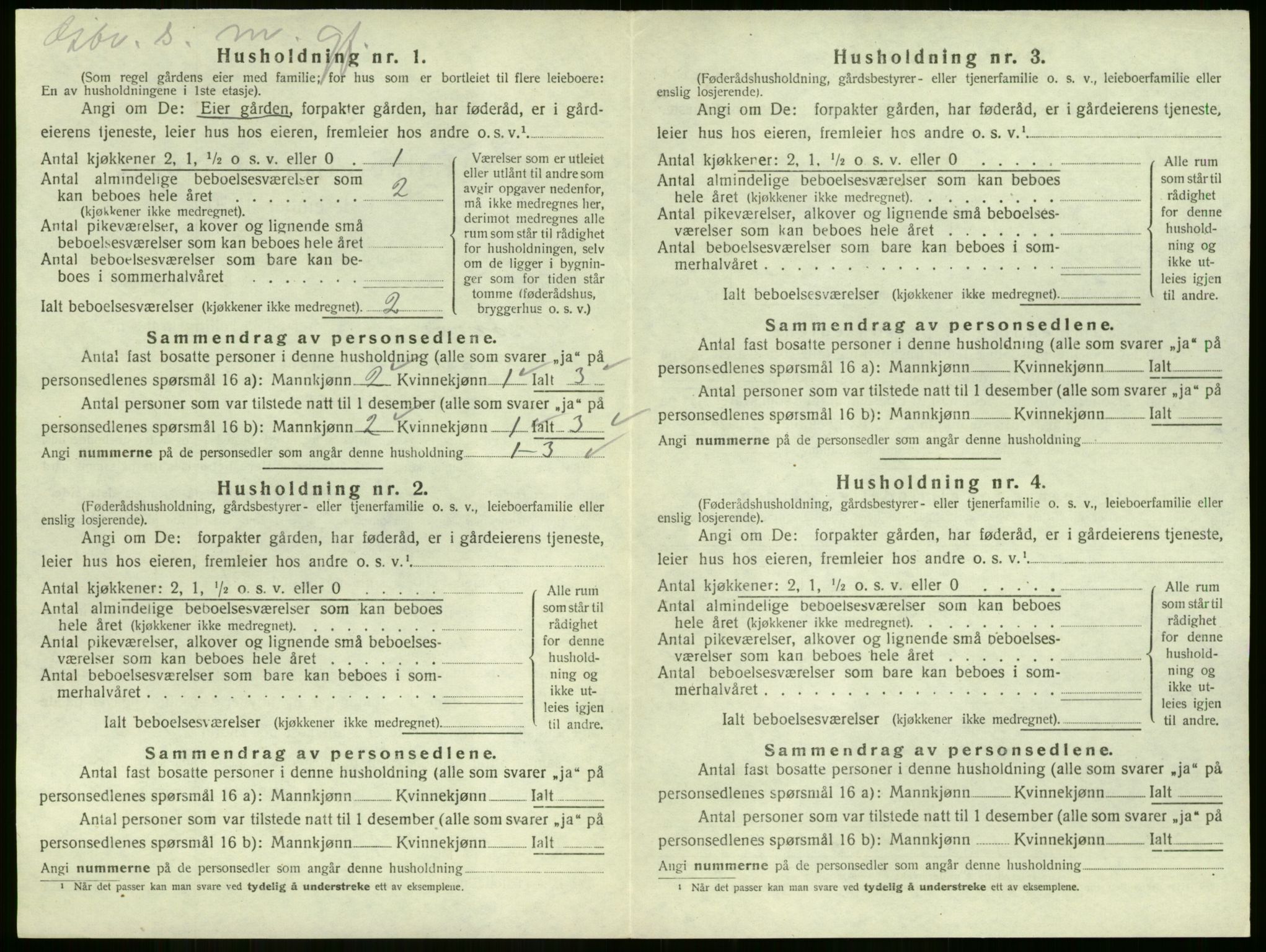 SAKO, 1920 census for Strømm, 1920, p. 152