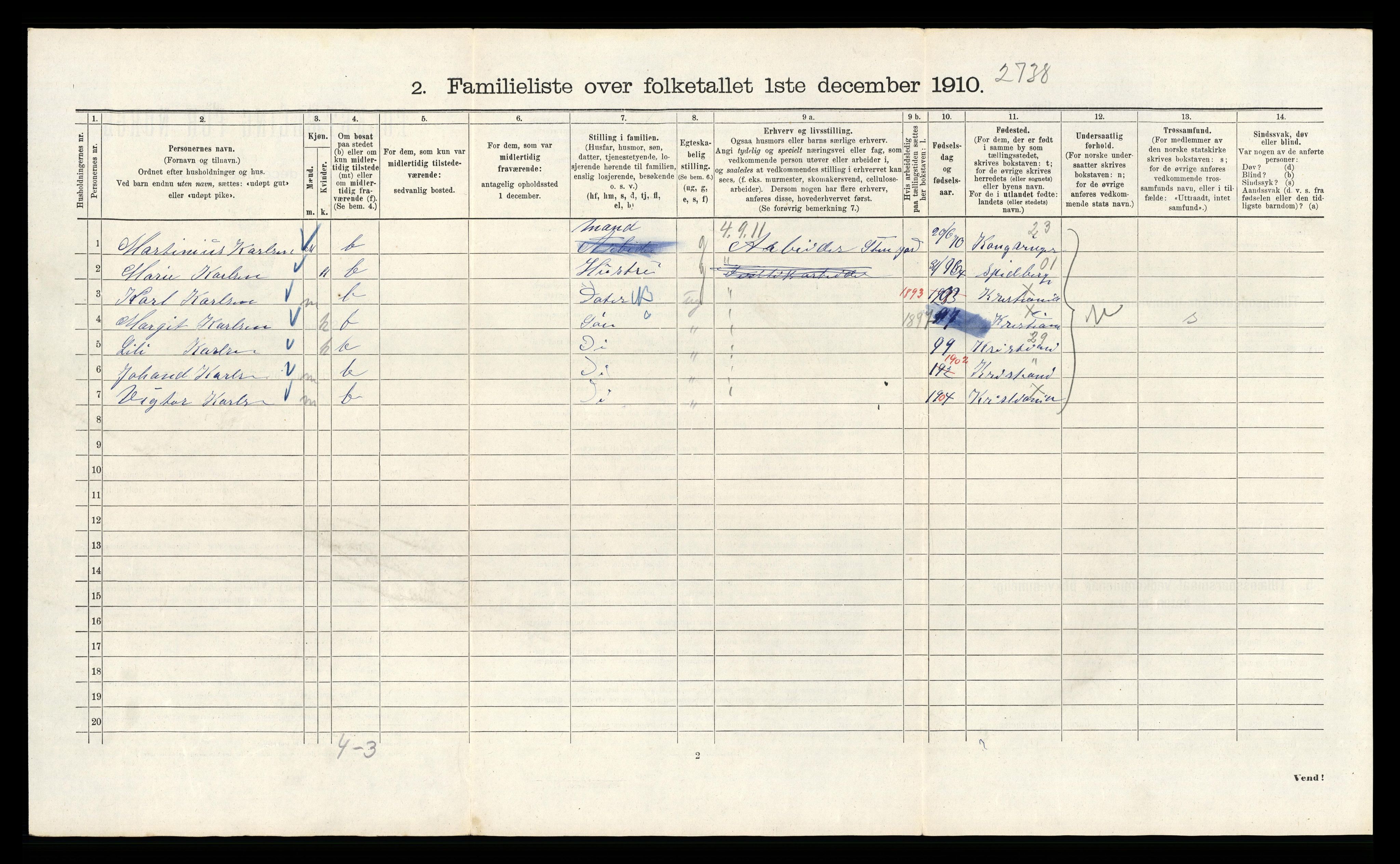 RA, 1910 census for Kristiania, 1910, p. 110680