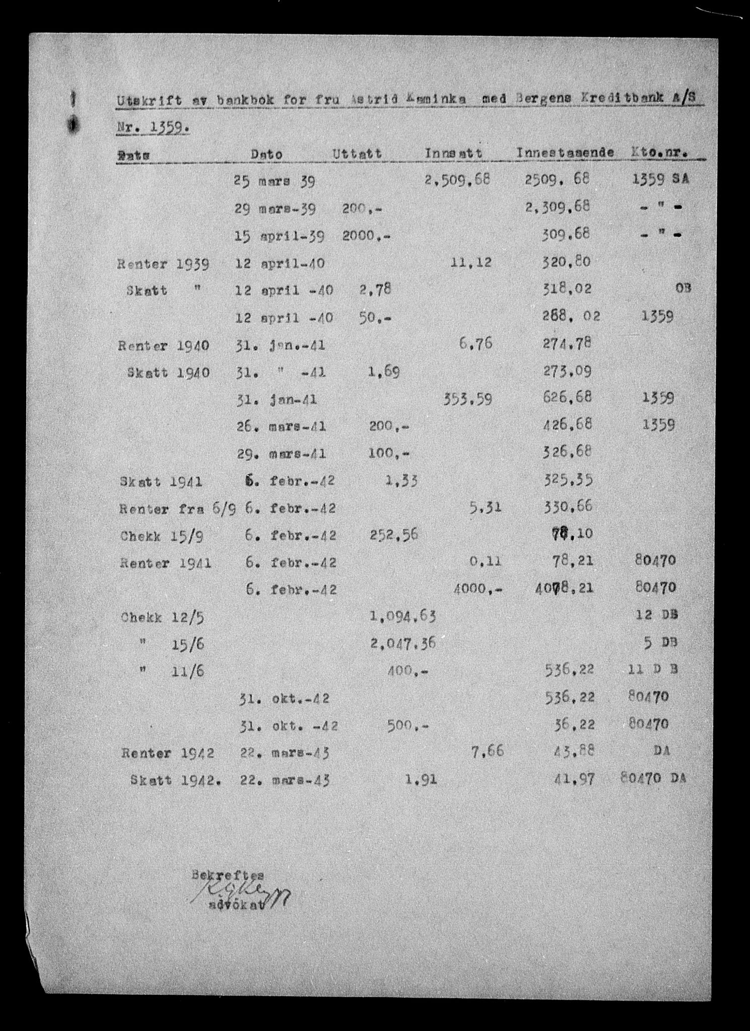 Justisdepartementet, Tilbakeføringskontoret for inndratte formuer, AV/RA-S-1564/H/Hc/Hcd/L1001: --, 1945-1947, p. 498