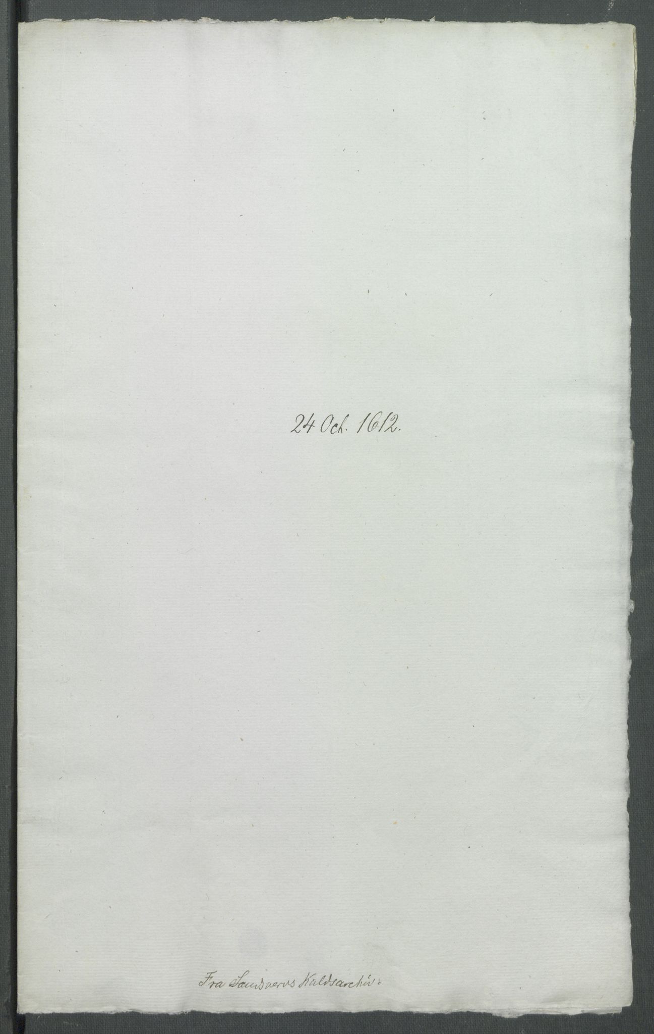 Riksarkivets diplomsamling, RA/EA-5965/F02/L0121: Dokumenter, 1612, p. 55