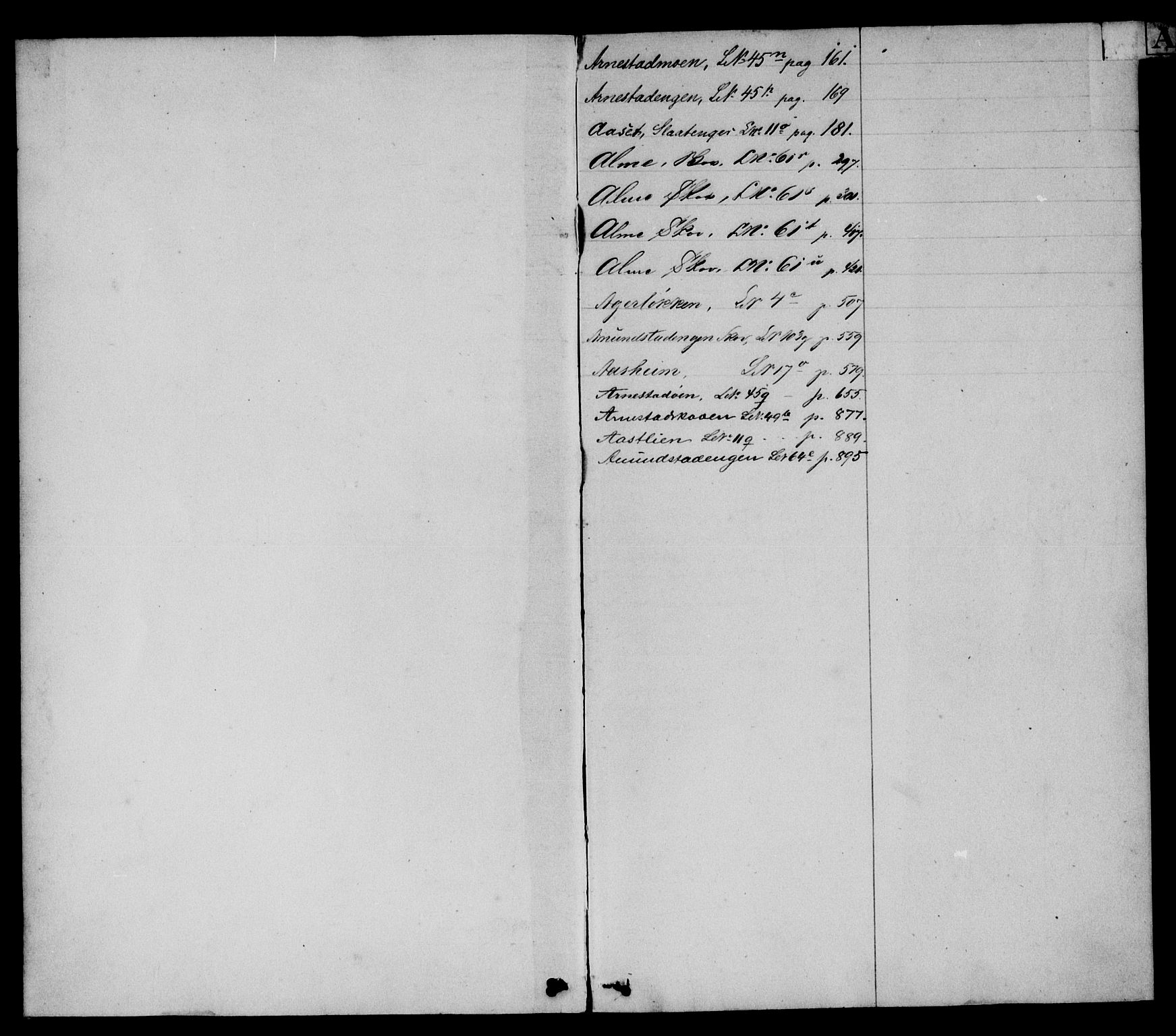 Sør-Østerdal sorenskriveri, SAH/TING-018/H/Ha/Hac/L0049: Mortgage register no. 3, 1801-1894
