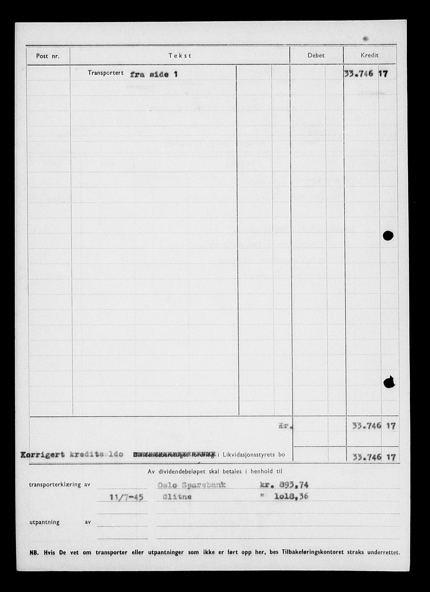 Justisdepartementet, Tilbakeføringskontoret for inndratte formuer, RA/S-1564/H/Hc/Hcc/L0954: --, 1945-1947, p. 324