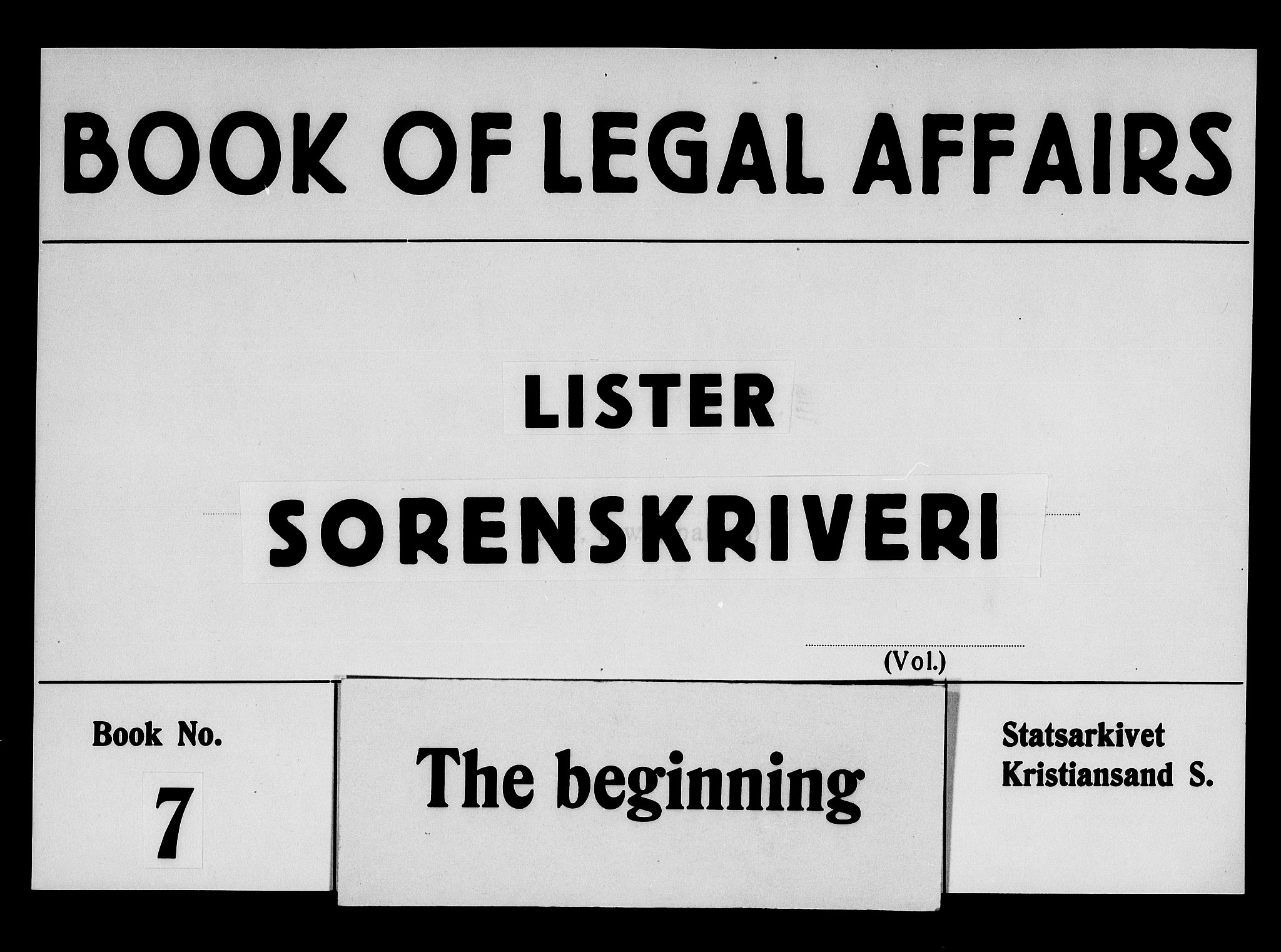 Lister sorenskriveri, AV/SAK-1221-0003/F/Fa/L0007: Tingbok nr 7, 1668