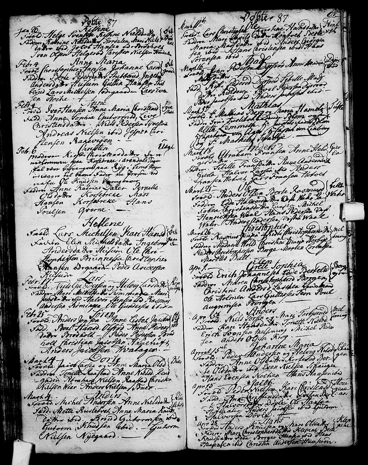 Stokke kirkebøker, SAKO/A-320/F/Fa/L0003: Parish register (official) no. I 3, 1771-1803, p. 67