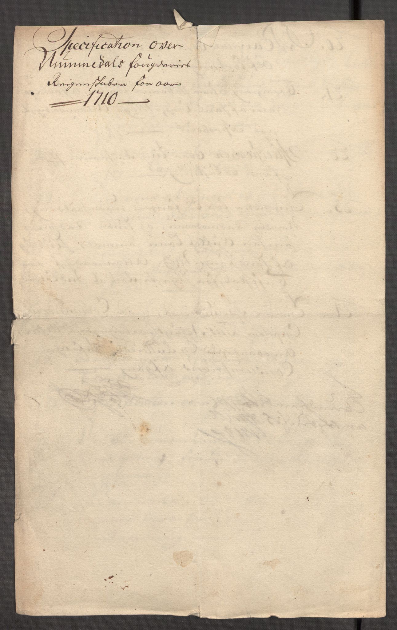 Rentekammeret inntil 1814, Reviderte regnskaper, Fogderegnskap, RA/EA-4092/R64/L4431: Fogderegnskap Namdal, 1709-1710, p. 20