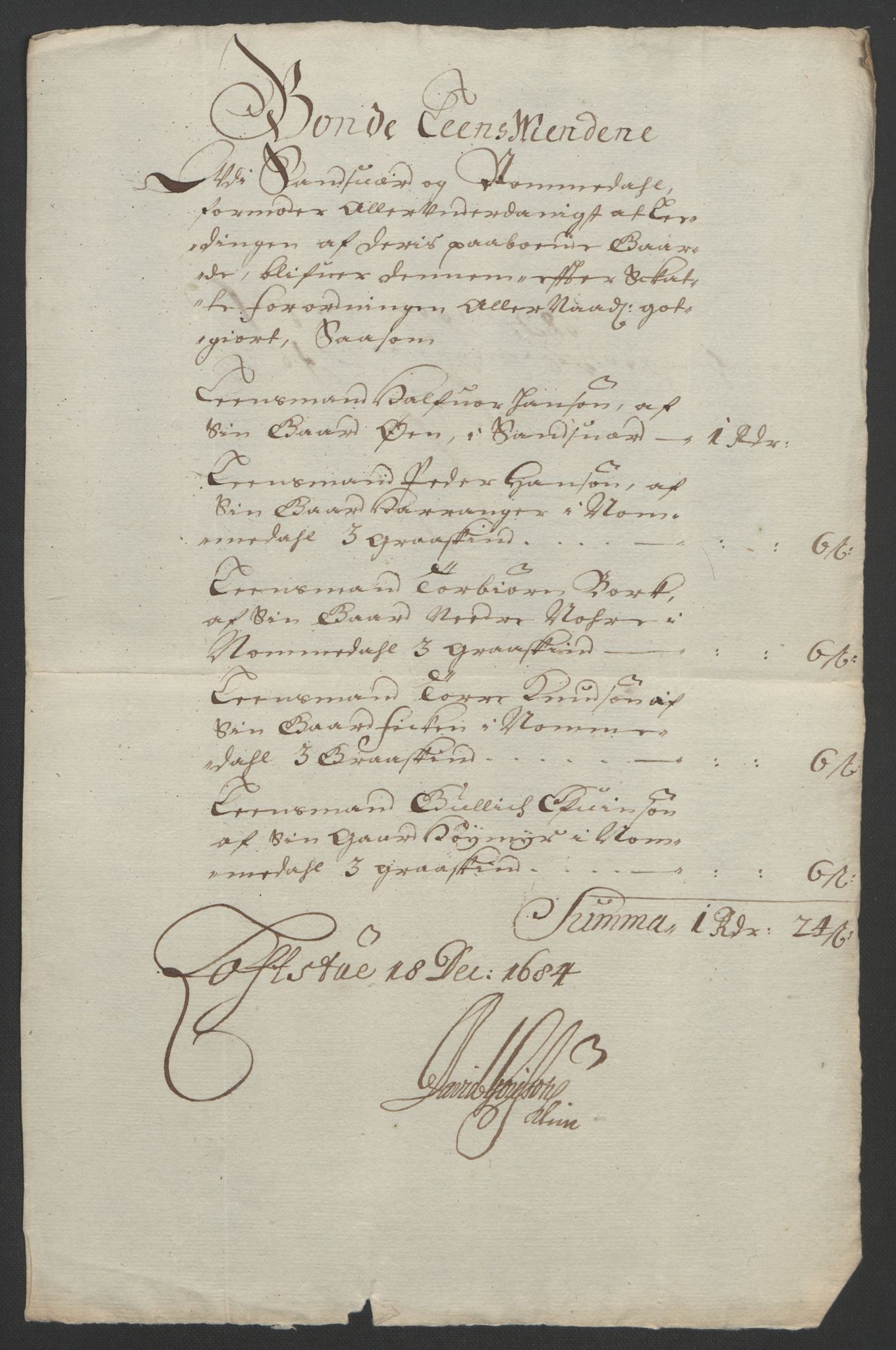 Rentekammeret inntil 1814, Reviderte regnskaper, Fogderegnskap, AV/RA-EA-4092/R24/L1572: Fogderegnskap Numedal og Sandsvær, 1679-1686, p. 231