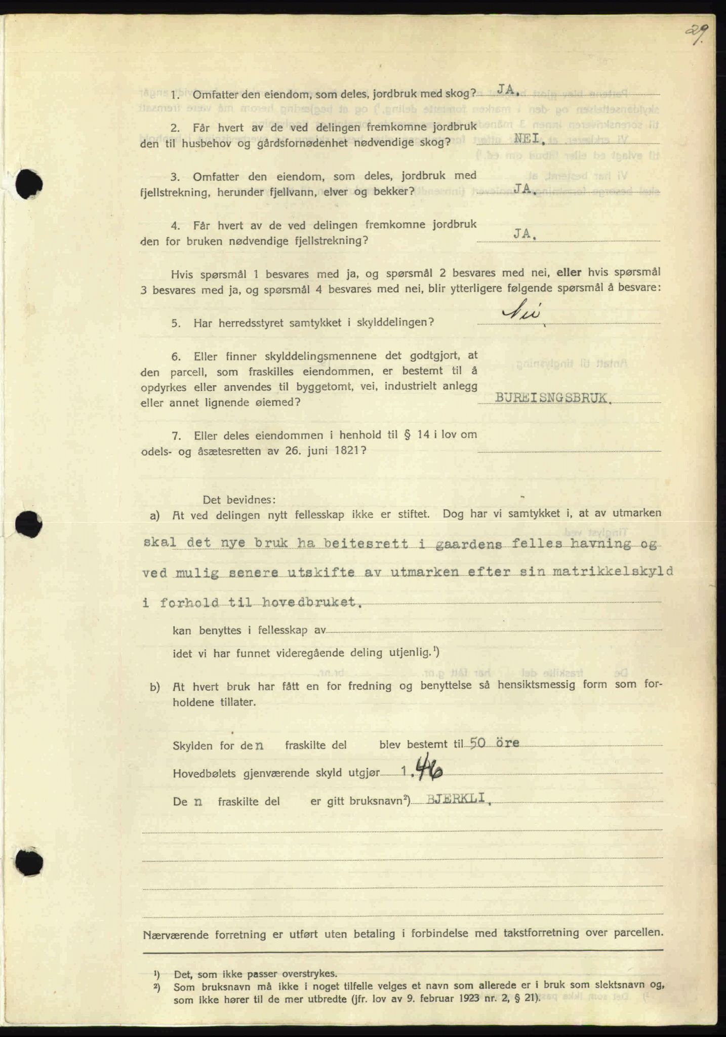Rana sorenskriveri , SAT/A-1108/1/2/2C: Mortgage book no. A 6, 1939-1940, Diary no: : 812/1939