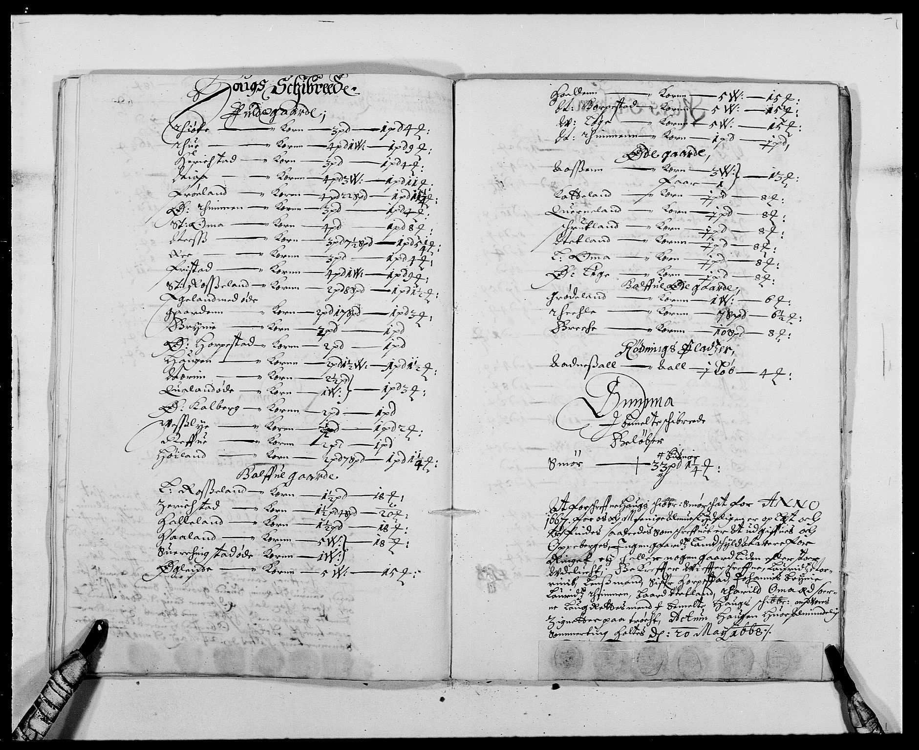Rentekammeret inntil 1814, Reviderte regnskaper, Fogderegnskap, AV/RA-EA-4092/R46/L2710: Fogderegnskap Jæren og Dalane, 1667, p. 236
