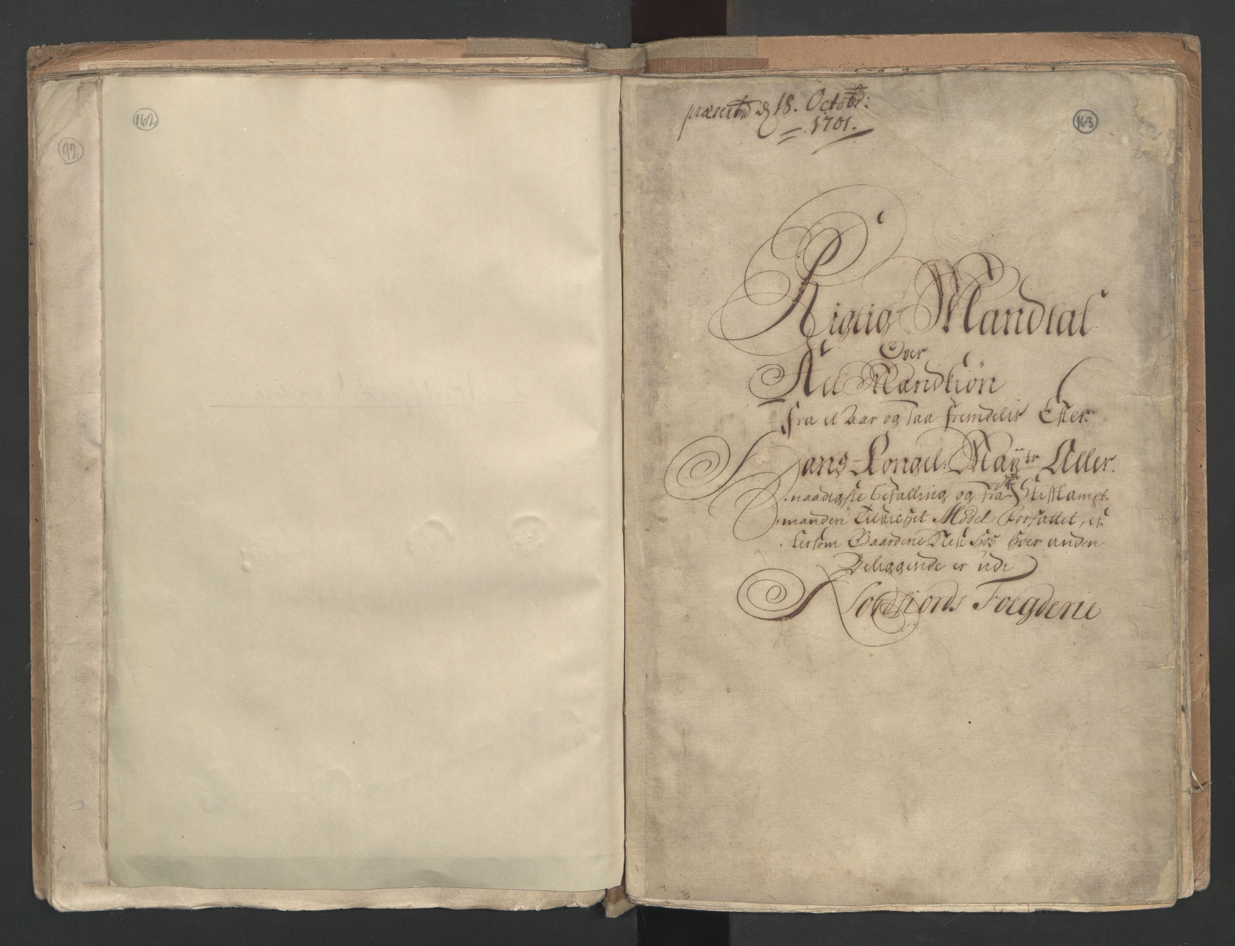 RA, Census (manntall) 1701, no. 9: Sunnfjord fogderi, Nordfjord fogderi and Svanø birk, 1701, p. 162-163