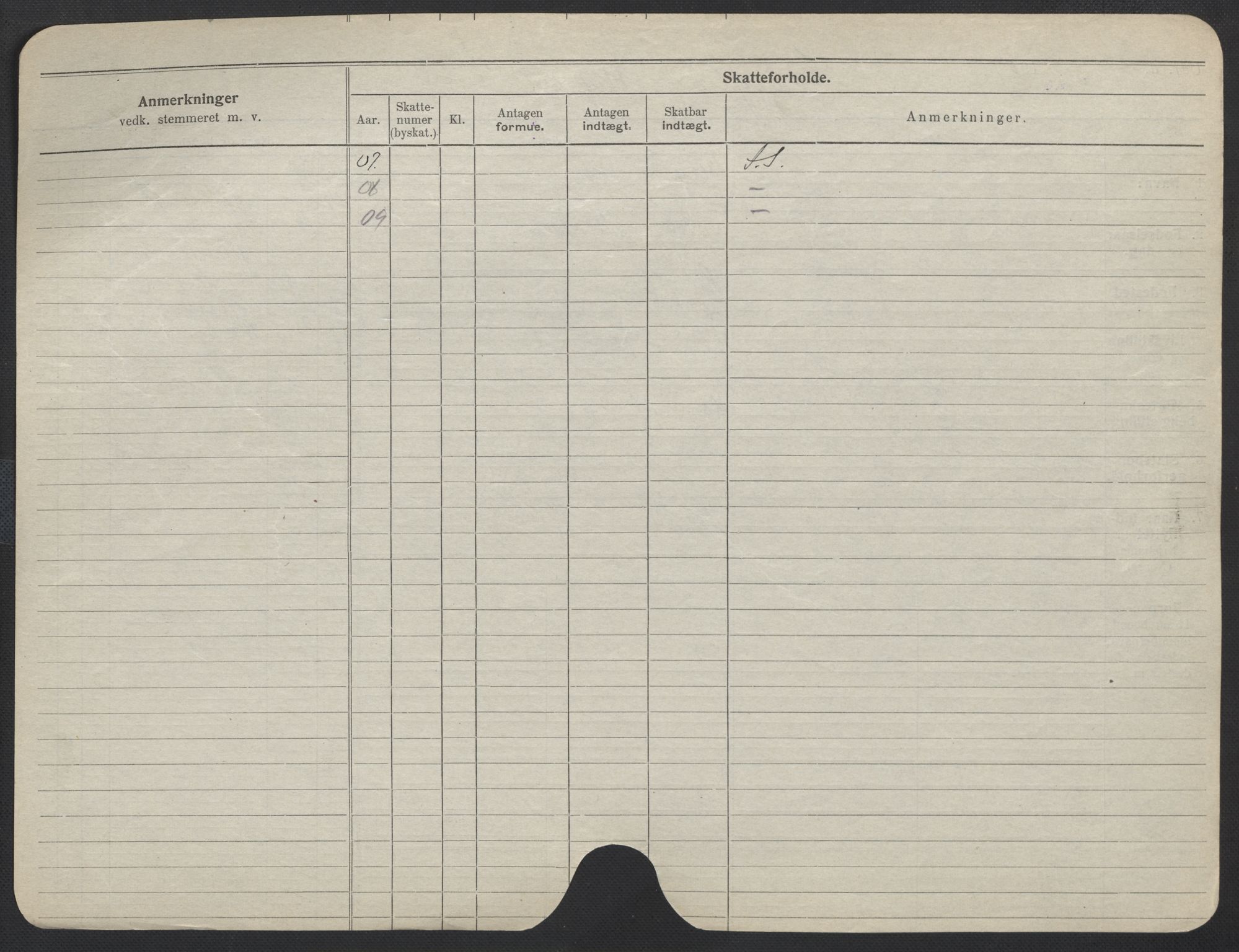 Oslo folkeregister, Registerkort, AV/SAO-A-11715/F/Fa/Fac/L0013: Kvinner, 1906-1914, p. 174b