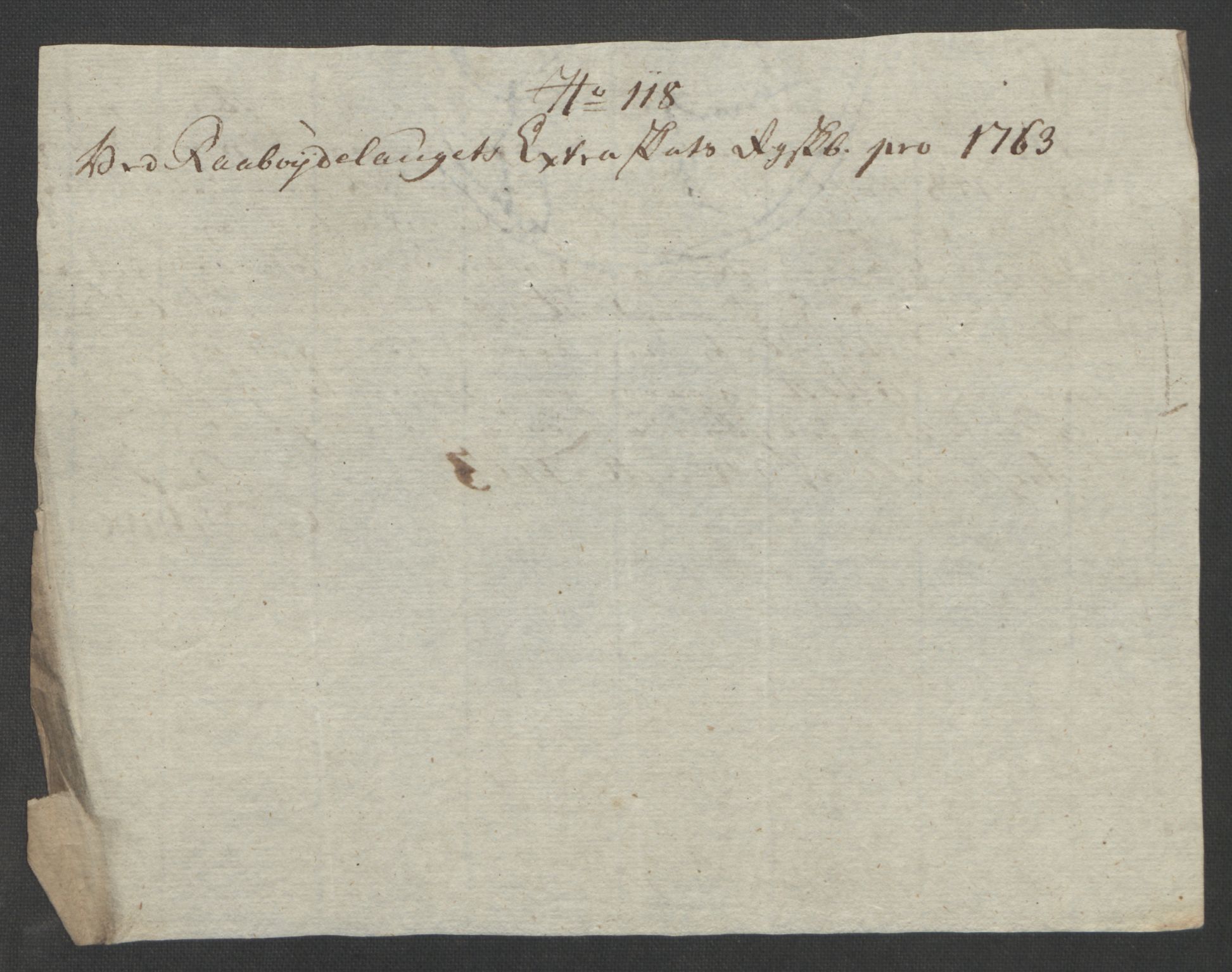 Rentekammeret inntil 1814, Reviderte regnskaper, Fogderegnskap, AV/RA-EA-4092/R40/L2517: Ekstraskatten Råbyggelag, 1762-1763, p. 553