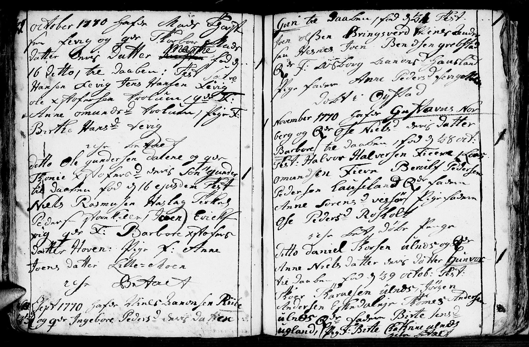 Fjære sokneprestkontor, AV/SAK-1111-0011/F/Fb/L0004: Parish register (copy) no. B 4, 1766-1785, p. 63b-64a