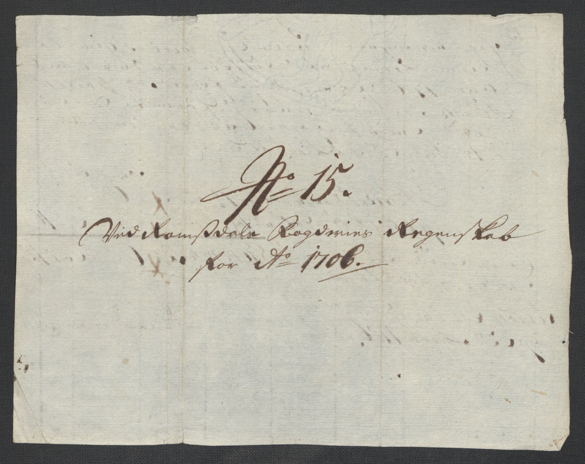 Rentekammeret inntil 1814, Reviderte regnskaper, Fogderegnskap, AV/RA-EA-4092/R55/L3657: Fogderegnskap Romsdal, 1706, p. 130