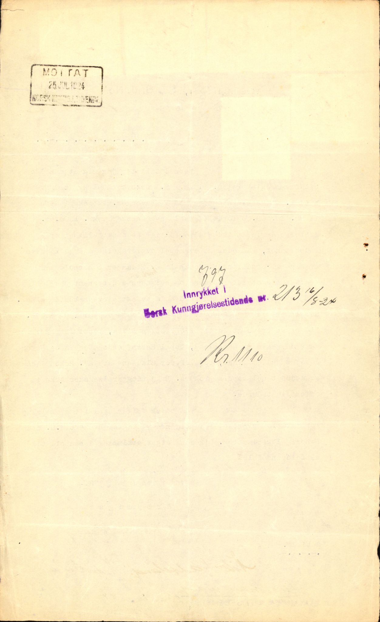 Stavanger byfogd, AV/SAST-A-101408/002/J/Jd/Jde/L0034: Registreringsmeldinger og bilag. Aksjeselskap, 99-165, 1915-1961, p. 41