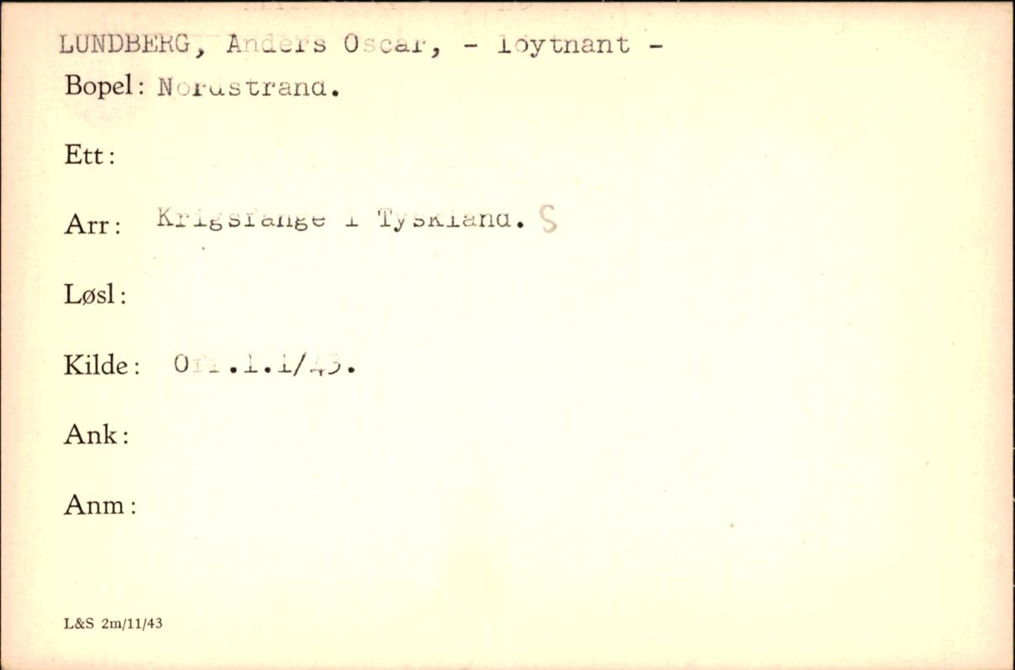 Forsvaret, Forsvarets krigshistoriske avdeling, AV/RA-RAFA-2017/Y/Yf/L0200: II-C-11-2102  -  Norske krigsfanger i Tyskland, 1940-1945, p. 660