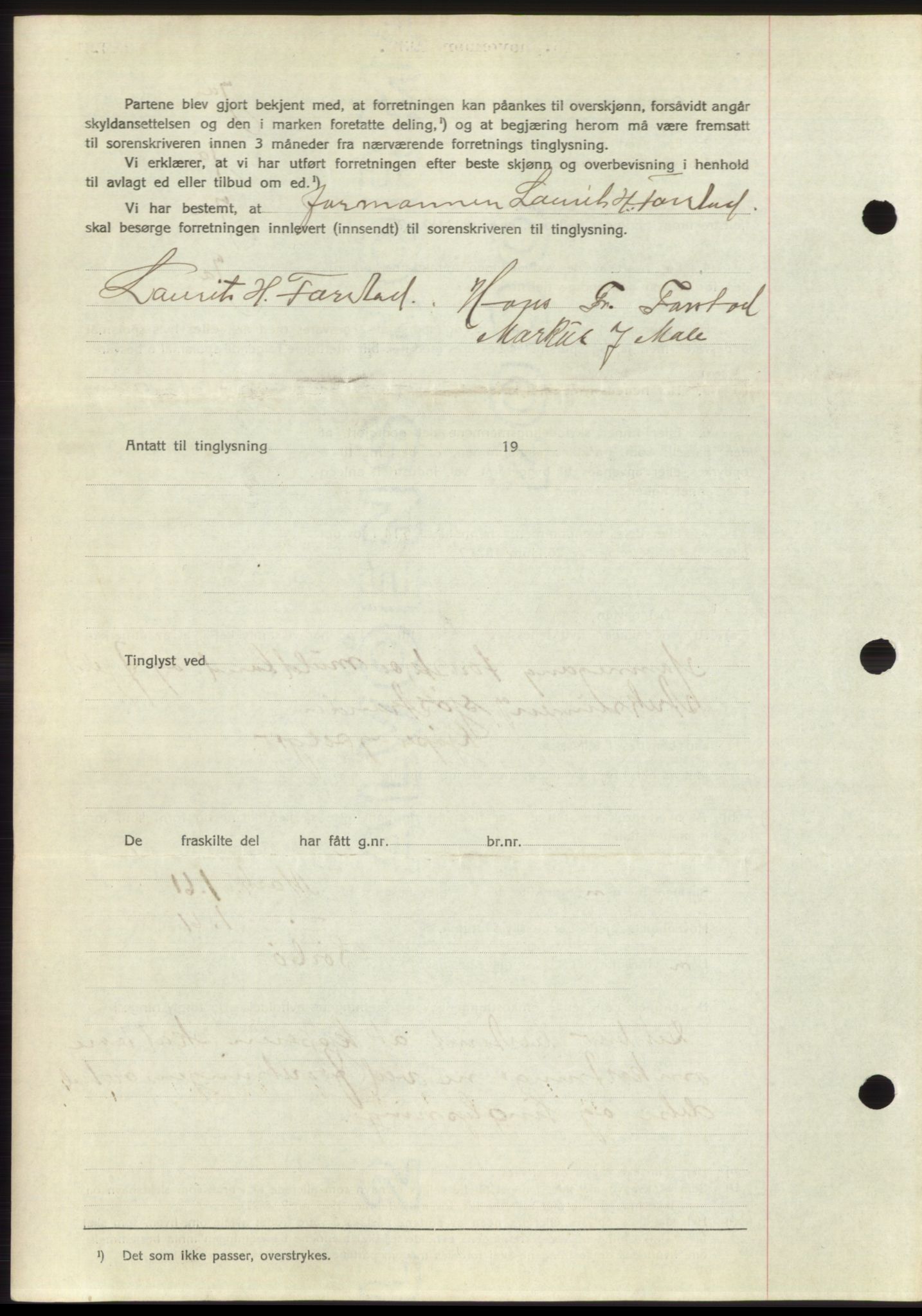 Romsdal sorenskriveri, AV/SAT-A-4149/1/2/2C/L0062: Mortgage book no. 56, 1932-1933, Deed date: 15.11.1932