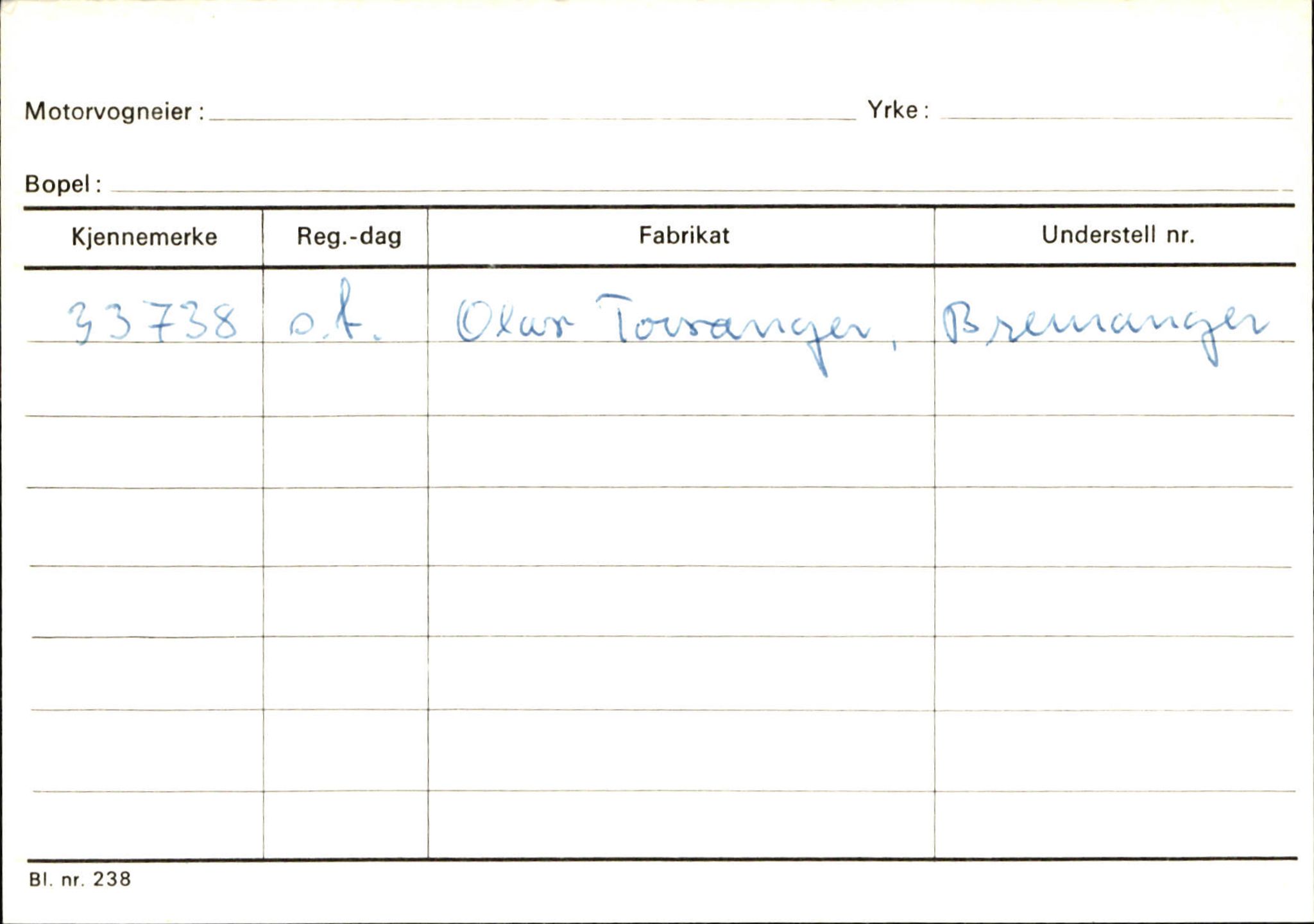 Statens vegvesen, Sogn og Fjordane vegkontor, AV/SAB-A-5301/4/F/L0131: Eigarregister Høyanger P-Å. Stryn S-Å, 1945-1975, p. 2542