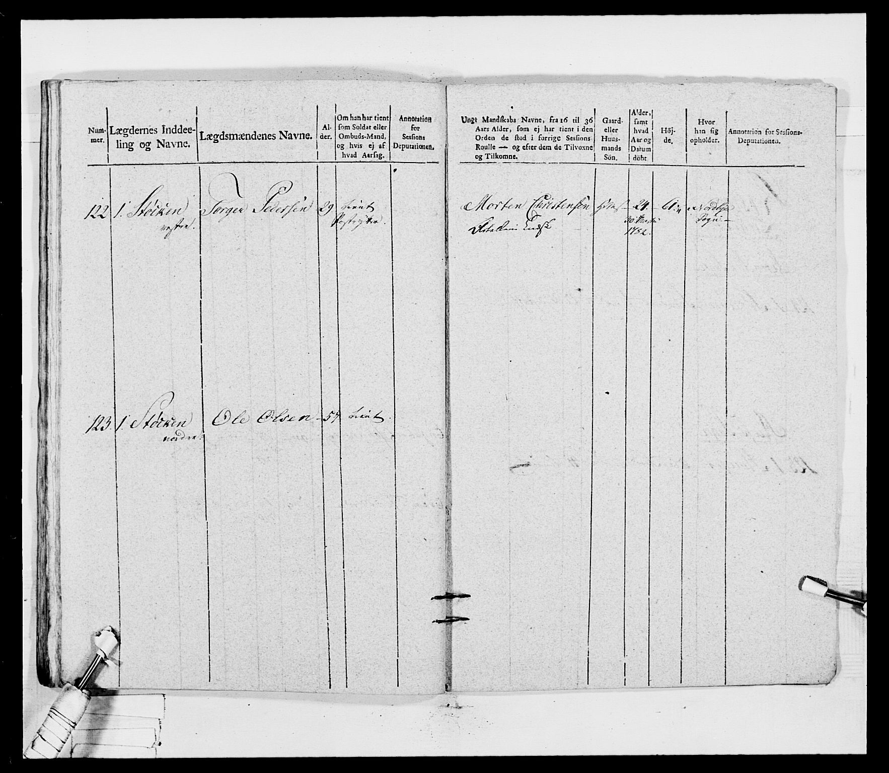 Generalitets- og kommissariatskollegiet, Det kongelige norske kommissariatskollegium, AV/RA-EA-5420/E/Eh/L0032b: Nordafjelske gevorbne infanteriregiment, 1806, p. 403