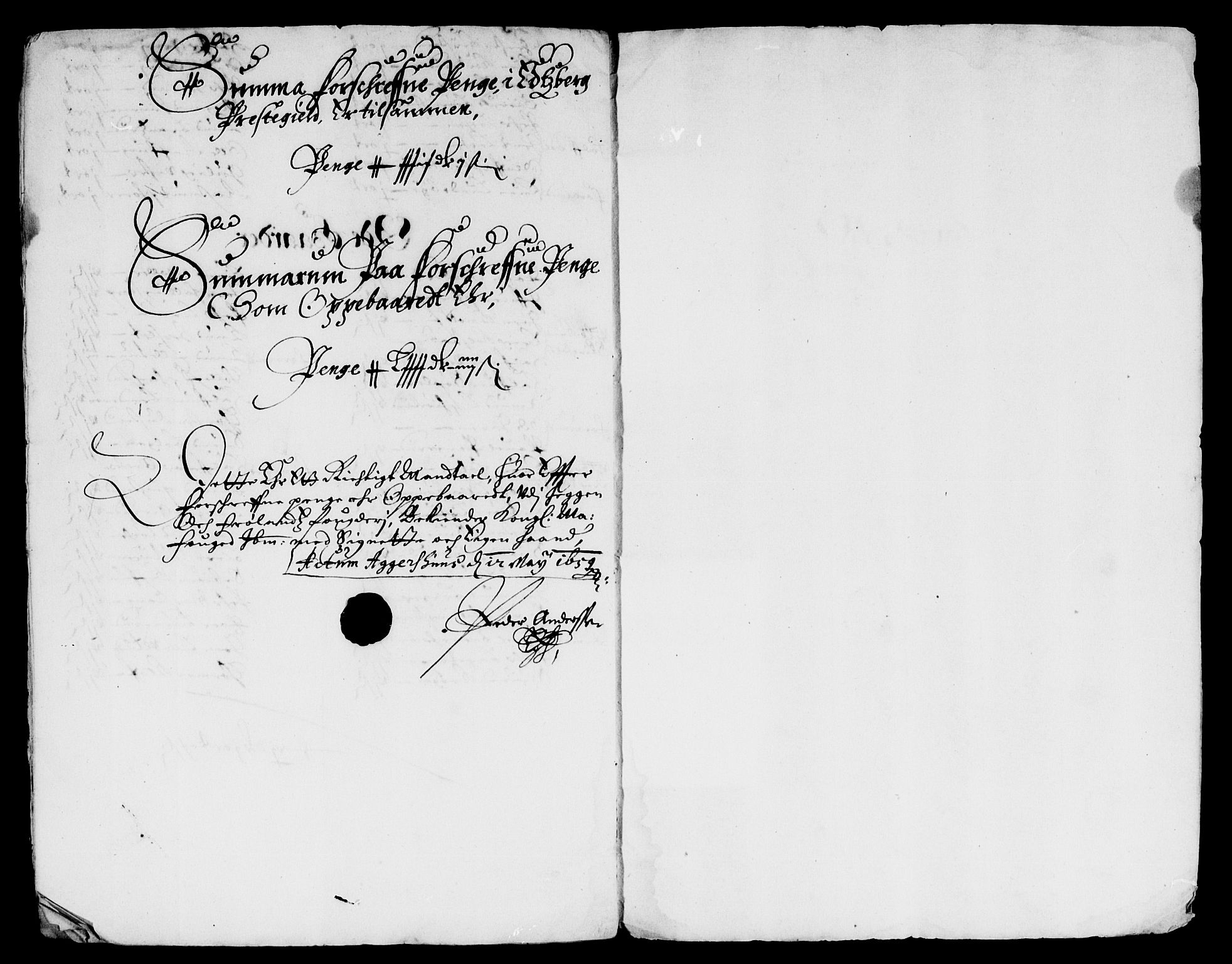 Rentekammeret inntil 1814, Reviderte regnskaper, Lensregnskaper, AV/RA-EA-5023/R/Rb/Rba/L0249: Akershus len, 1658-1659