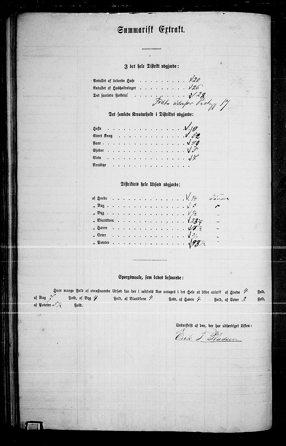 RA, 1865 census for Ådal, 1865, p. 75