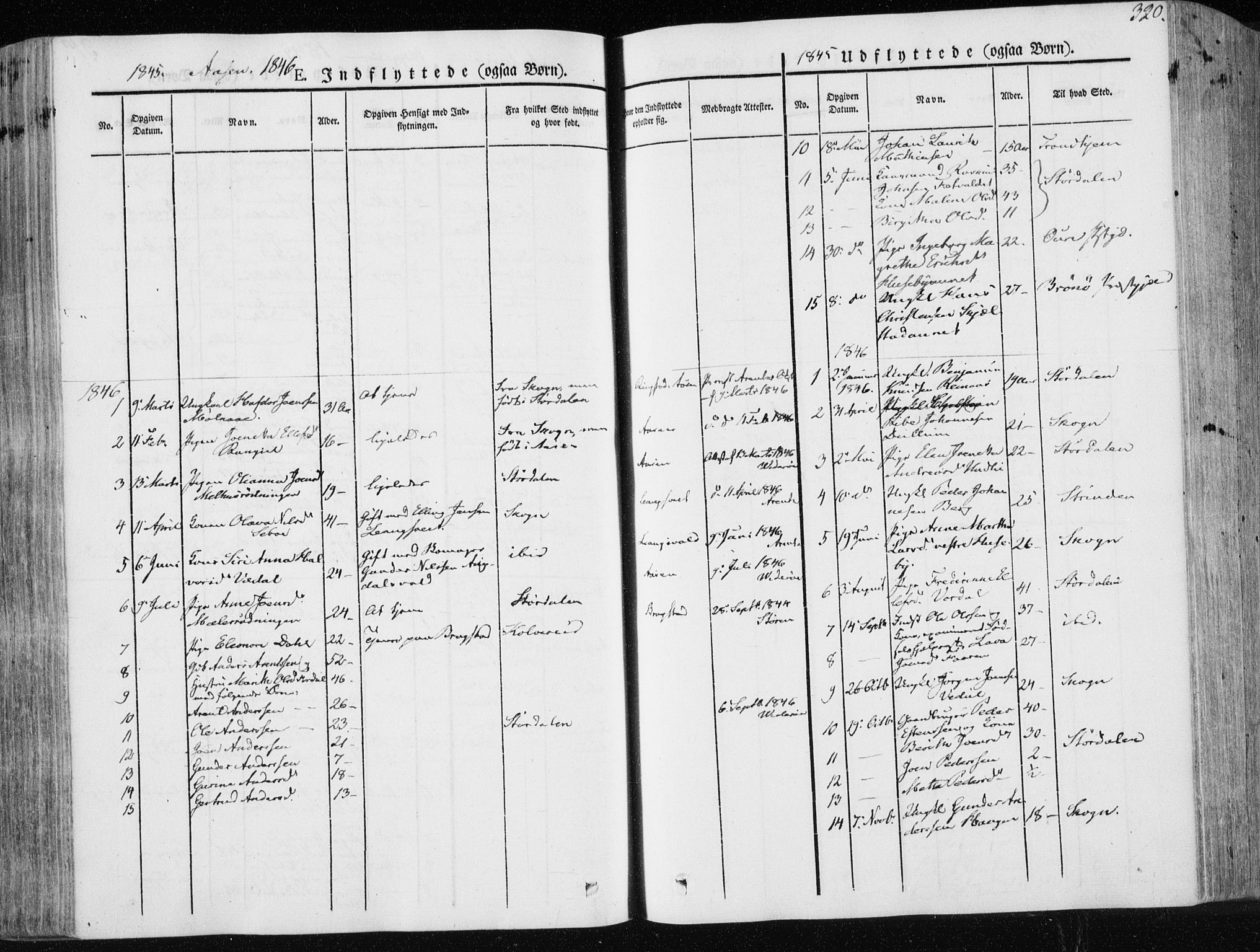 Ministerialprotokoller, klokkerbøker og fødselsregistre - Nord-Trøndelag, SAT/A-1458/713/L0115: Parish register (official) no. 713A06, 1838-1851, p. 320