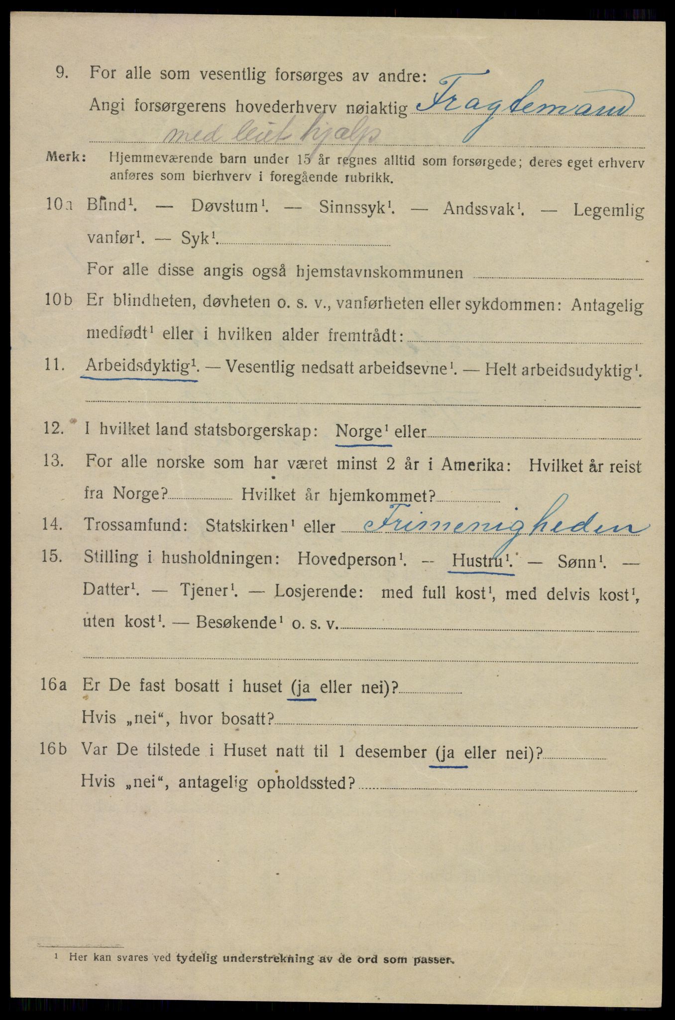 SAO, 1920 census for Drøbak, 1920, p. 2072