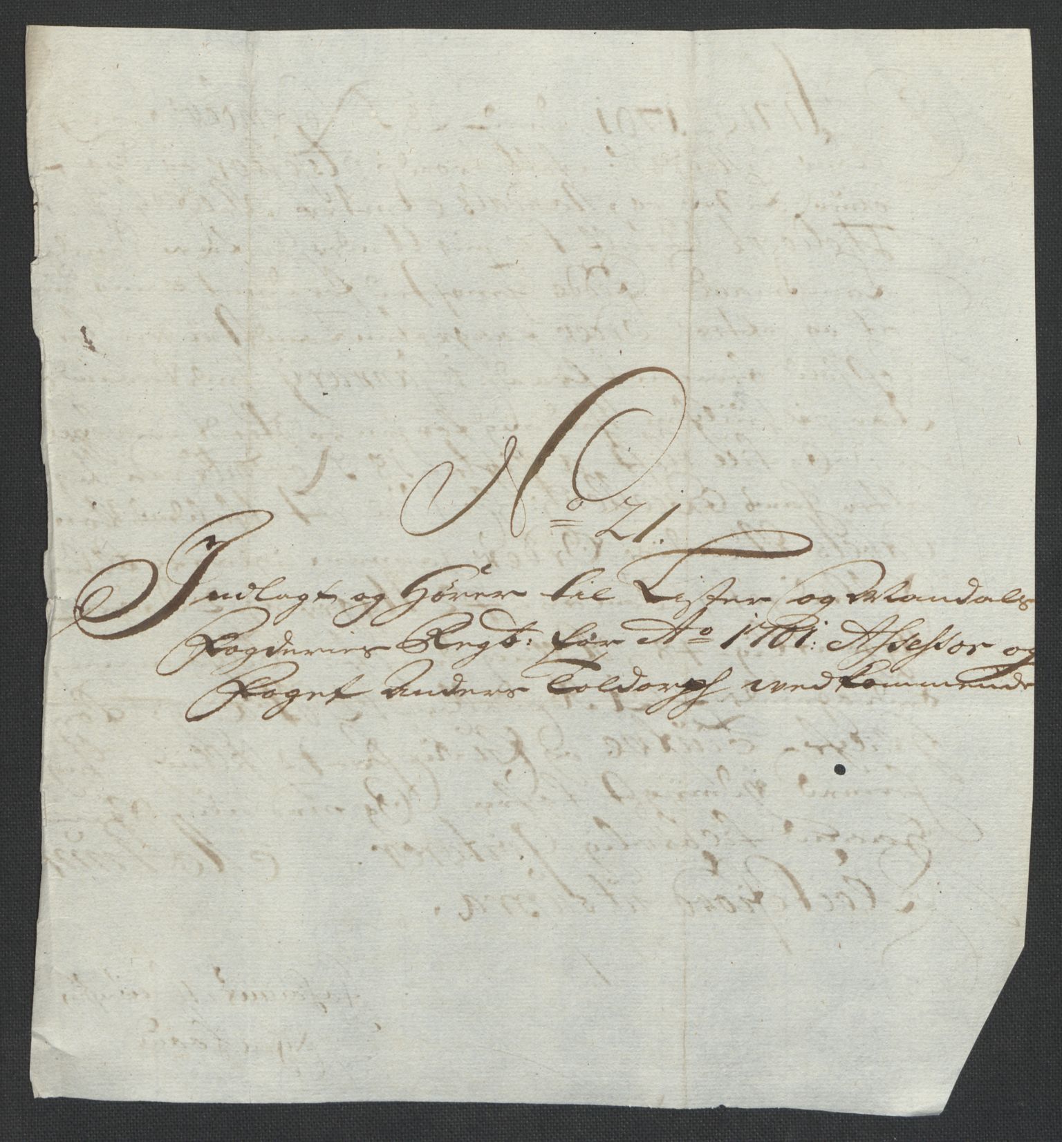 Rentekammeret inntil 1814, Reviderte regnskaper, Fogderegnskap, AV/RA-EA-4092/R43/L2549: Fogderegnskap Lista og Mandal, 1701-1702, p. 165