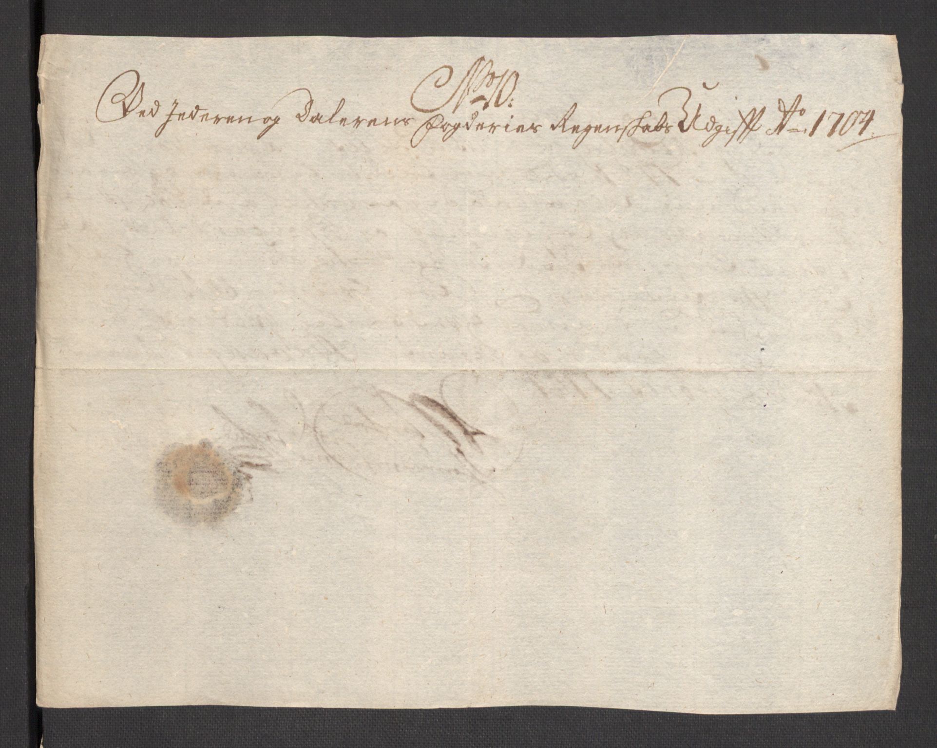 Rentekammeret inntil 1814, Reviderte regnskaper, Fogderegnskap, RA/EA-4092/R46/L2732: Fogderegnskap Jæren og Dalane, 1703-1704, p. 126