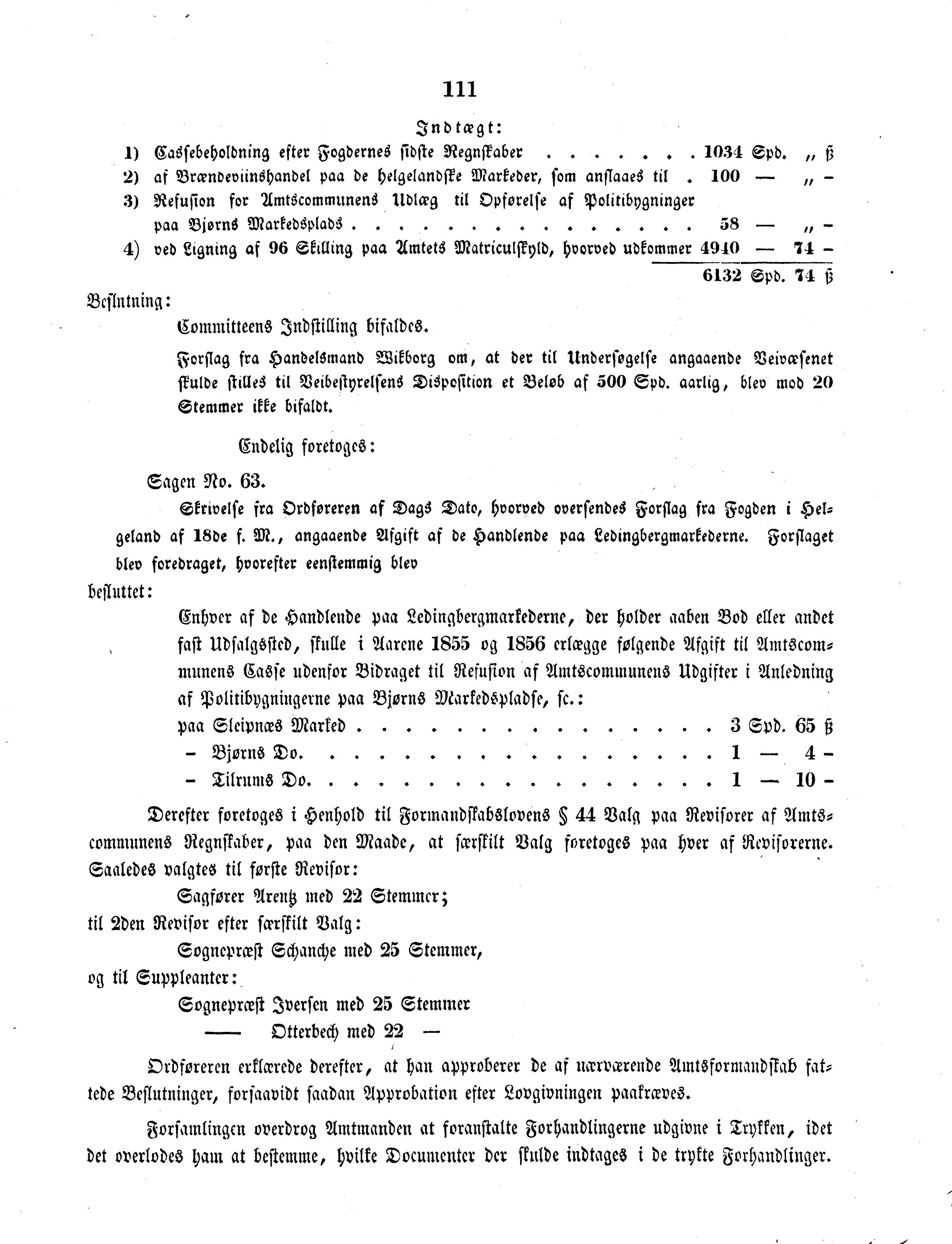 Nordland Fylkeskommune. Fylkestinget, AIN/NFK-17/176/A/Ac/L0003: Fylkestingsforhandlinger 1850-1860, 1850-1860