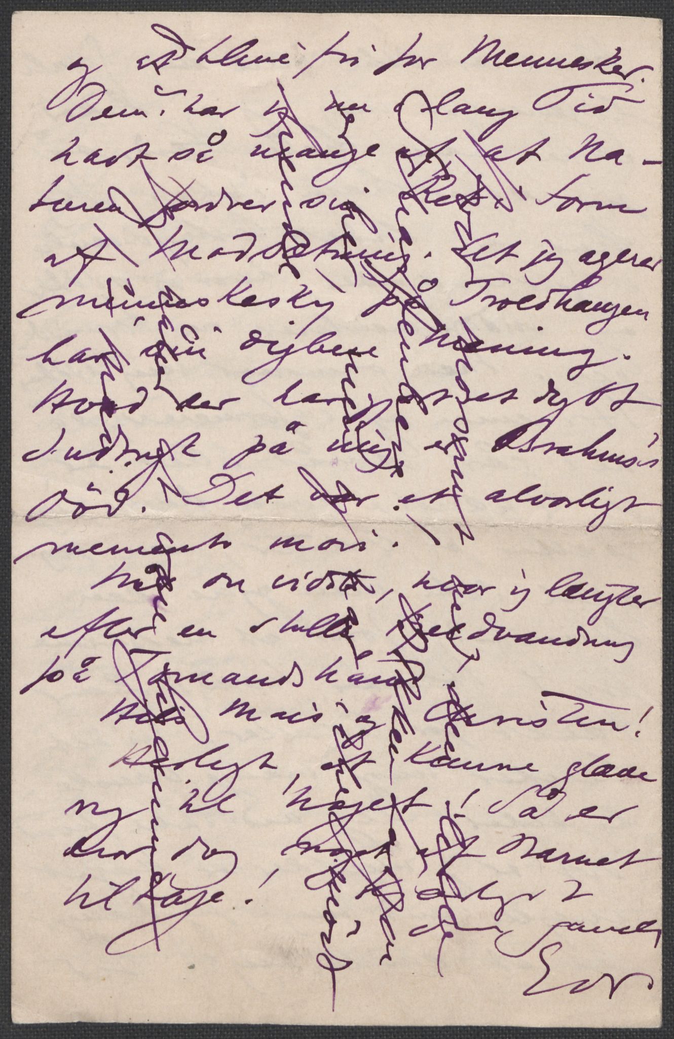 Beyer, Frants, AV/RA-PA-0132/F/L0001: Brev fra Edvard Grieg til Frantz Beyer og "En del optegnelser som kan tjene til kommentar til brevene" av Marie Beyer, 1872-1907, p. 501