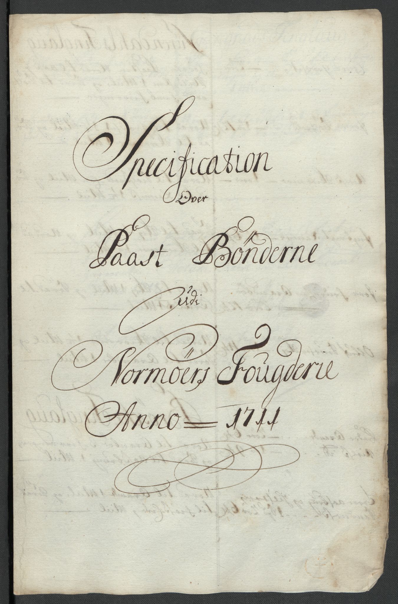 Rentekammeret inntil 1814, Reviderte regnskaper, Fogderegnskap, RA/EA-4092/R56/L3745: Fogderegnskap Nordmøre, 1711, p. 359