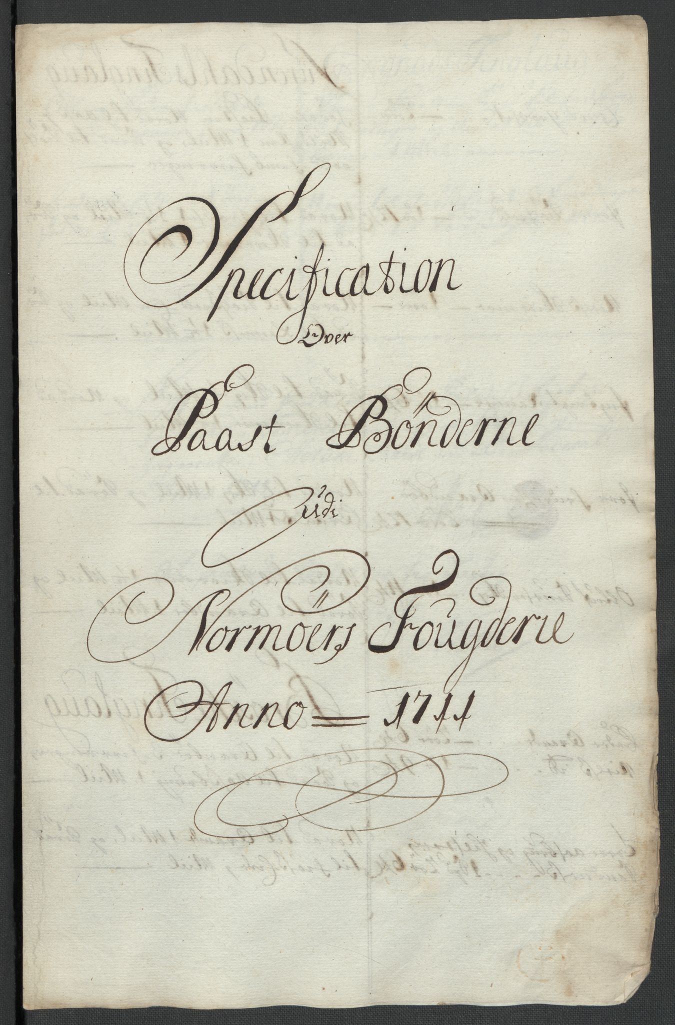 Rentekammeret inntil 1814, Reviderte regnskaper, Fogderegnskap, AV/RA-EA-4092/R56/L3745: Fogderegnskap Nordmøre, 1711, p. 359