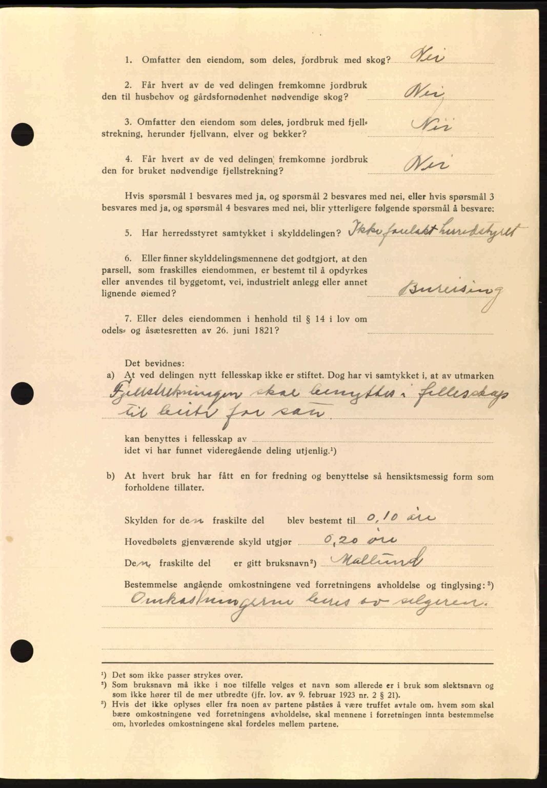 Romsdal sorenskriveri, AV/SAT-A-4149/1/2/2C: Mortgage book no. A14, 1943-1943, Diary no: : 638/1943