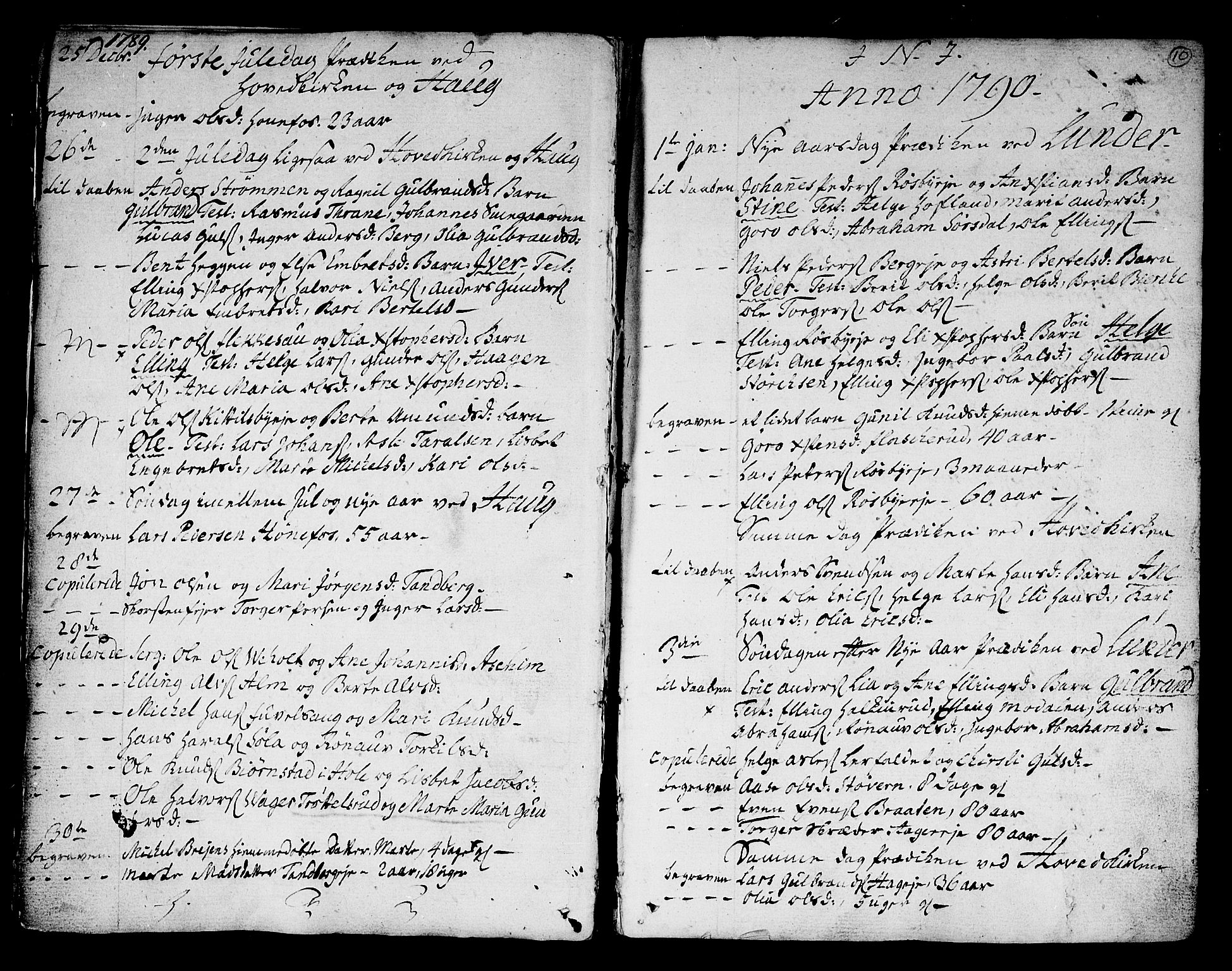 Norderhov kirkebøker, SAKO/A-237/F/Fa/L0006: Parish register (official) no. 6, 1789-1811, p. 10